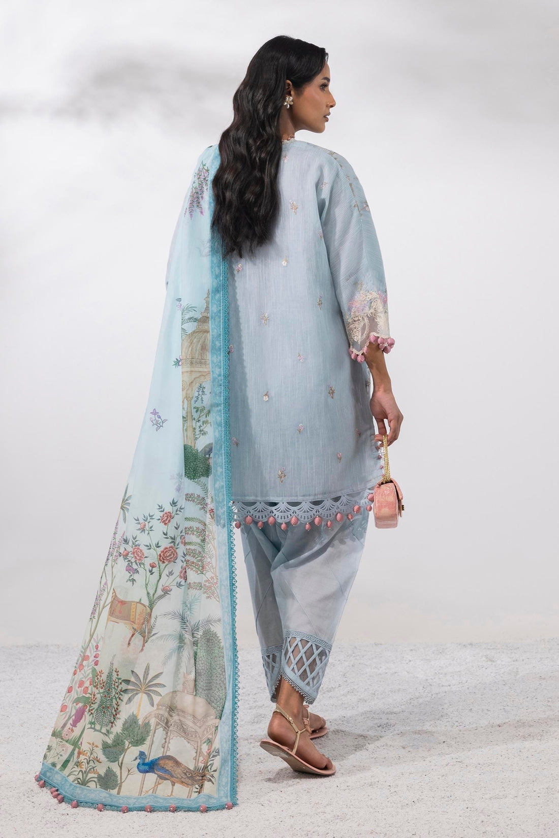 Sana Safinaz | Muzlin Summer 25 | 013A - House Of Hania