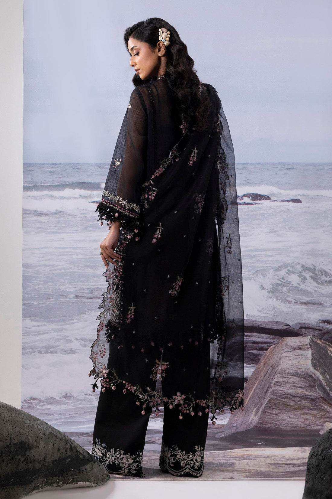 Sana Safinaz | Muzlin Summer 25 | 014A - House Of Hania