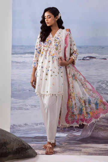 Sana Safinaz | Muzlin Summer 25 | 015A - House Of Hania