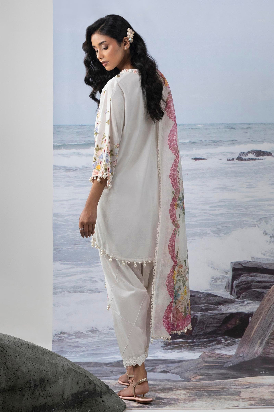 Sana Safinaz | Muzlin Summer 25 | 015A - House Of Hania