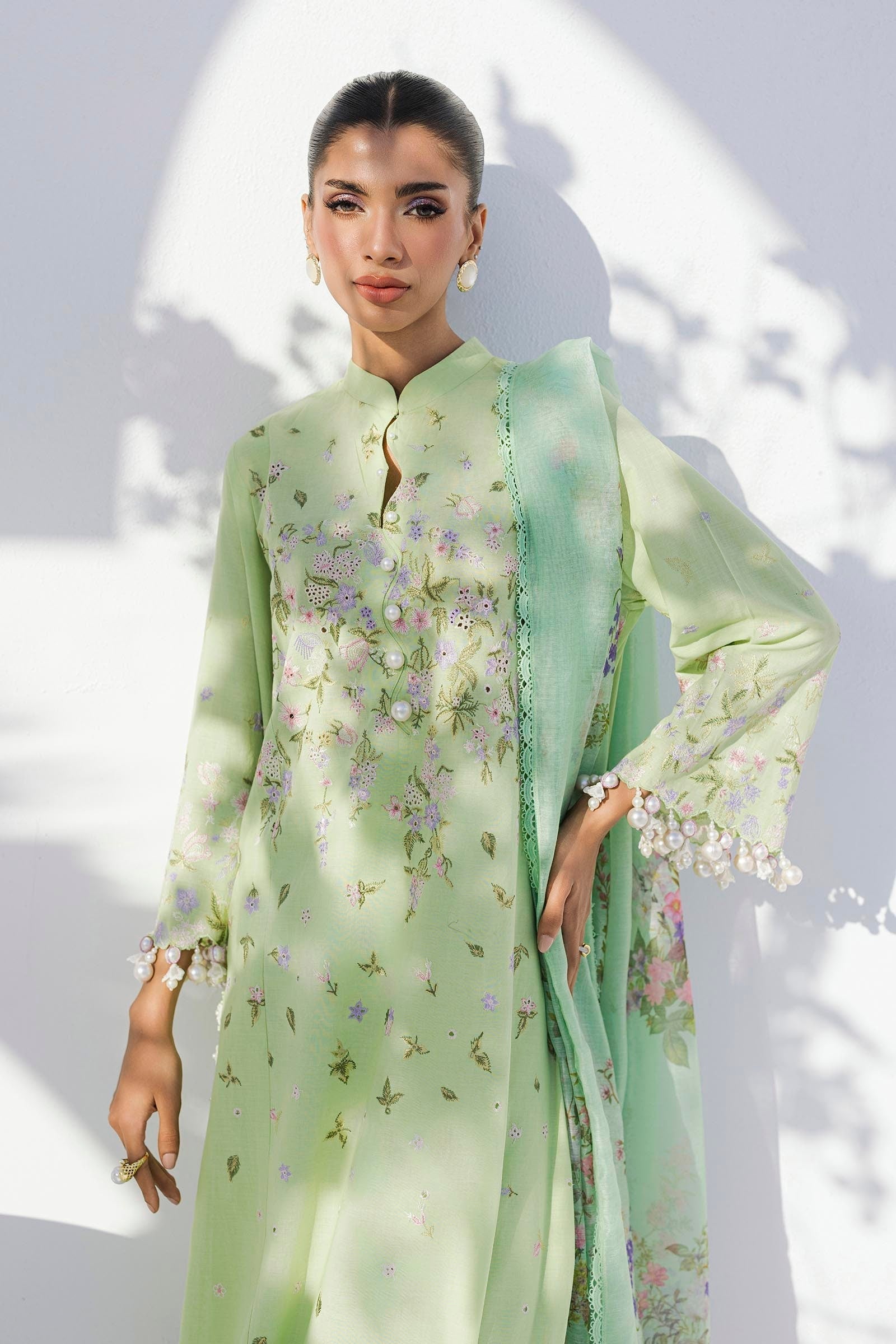 Sana Safinaz | Muzlin Summer 25 | 015B - House Of Hania