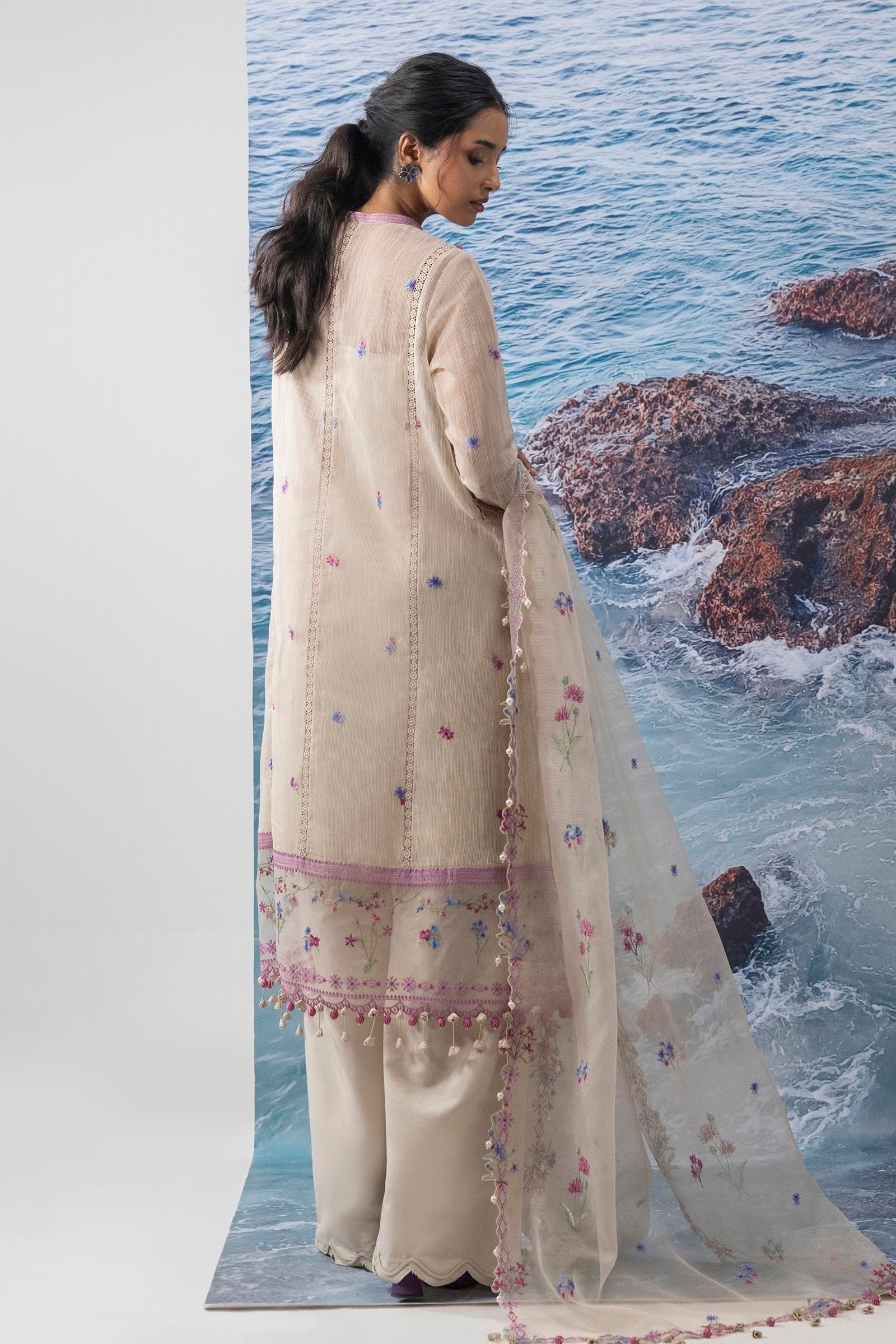 Sana Safinaz | Muzlin Summer 25 | 016A - House Of Hania