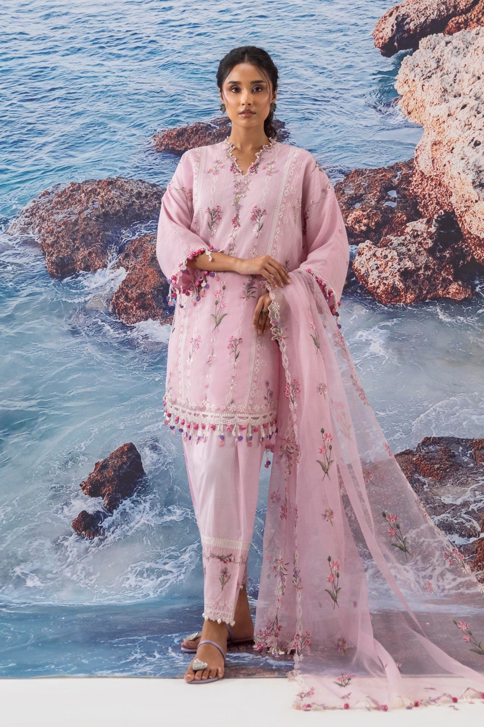 Sana Safinaz | Muzlin Summer 25 | 016B - House Of Hania