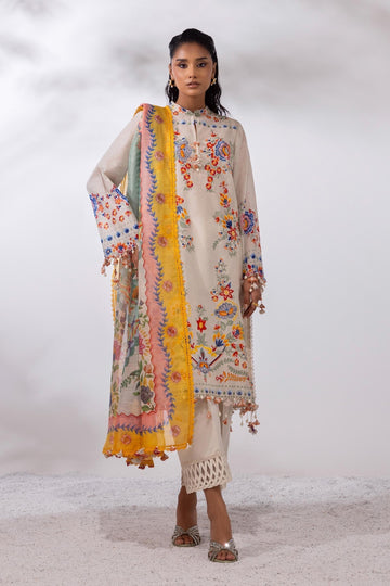 Sana Safinaz | Muzlin Summer 25 | 018A - House Of Hania