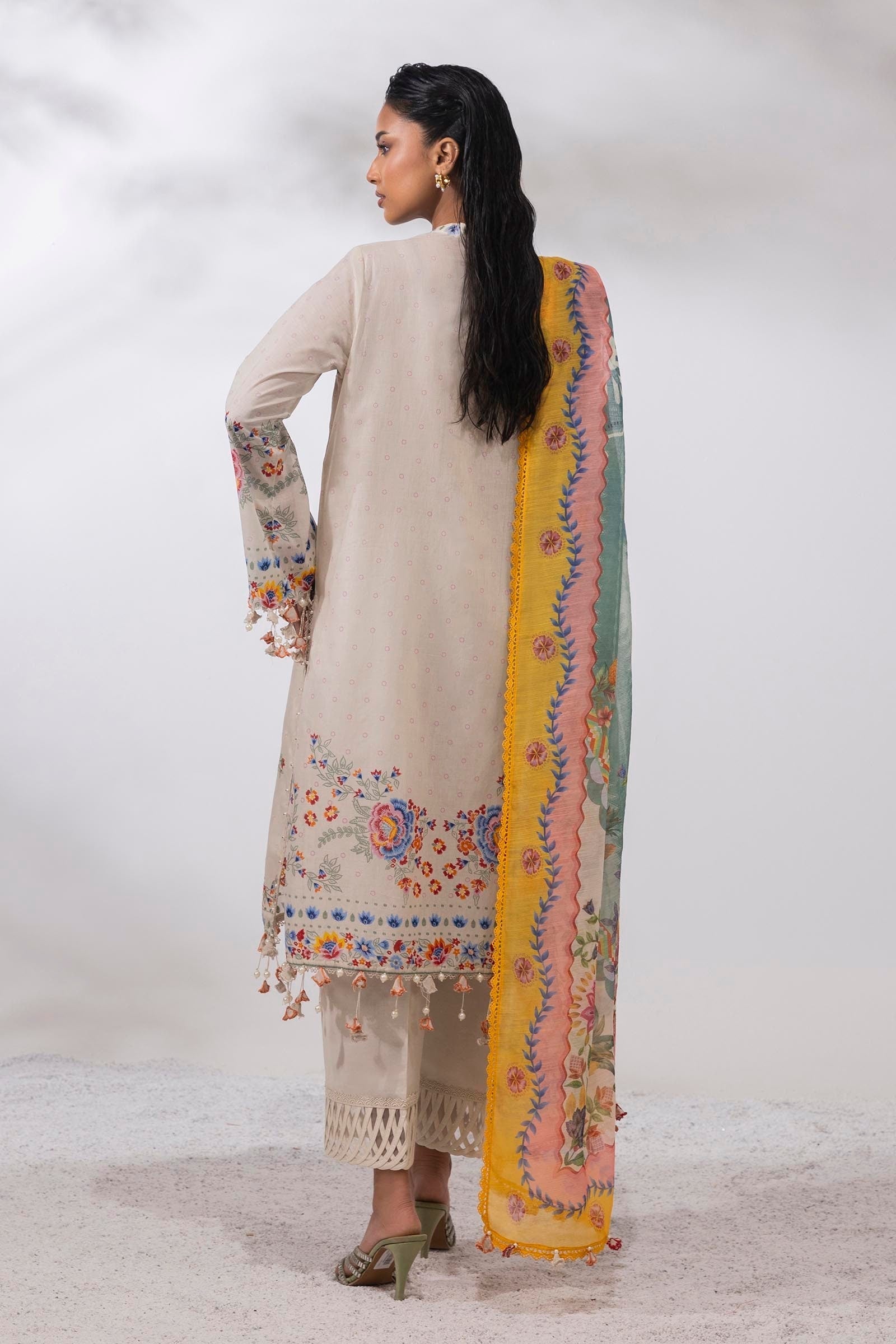 Sana Safinaz | Muzlin Summer 25 | 018A - House Of Hania
