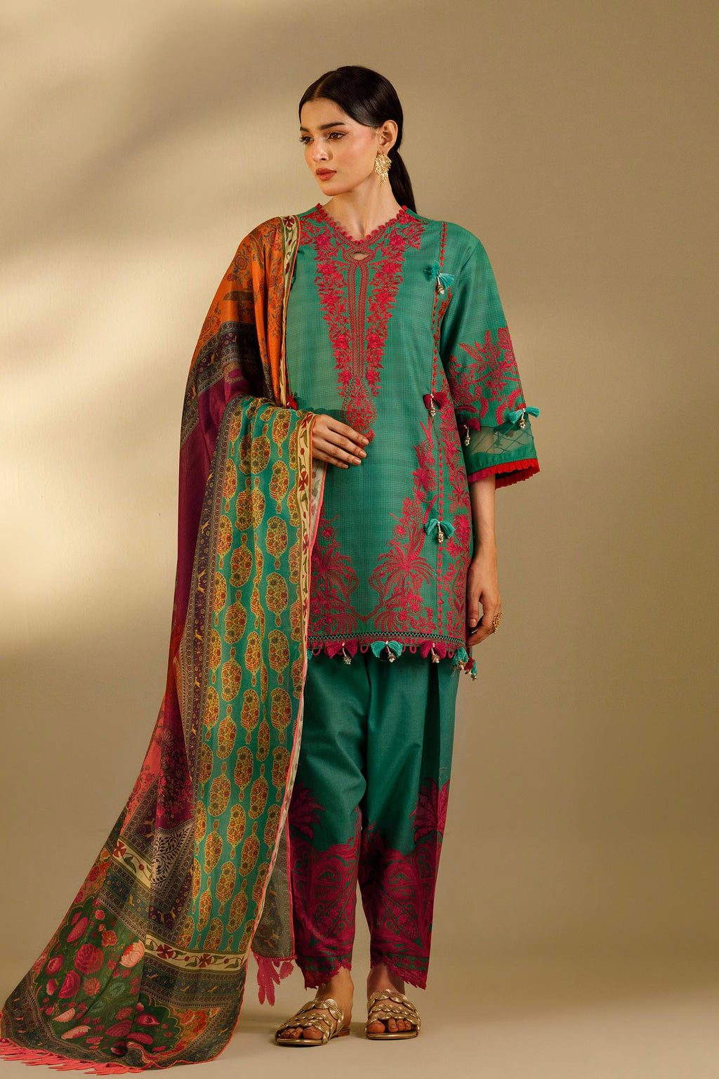 Sana Safinaz | Muzlin Summer 26 | MS-02 - House Of Hania