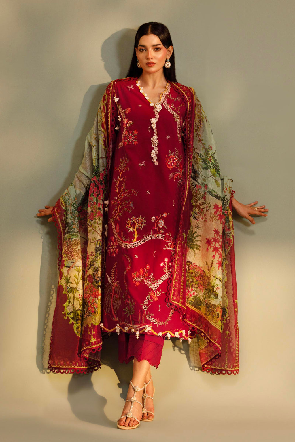 Sana Safinaz | Muzlin Summer 26 | MS-12 - House Of Hania