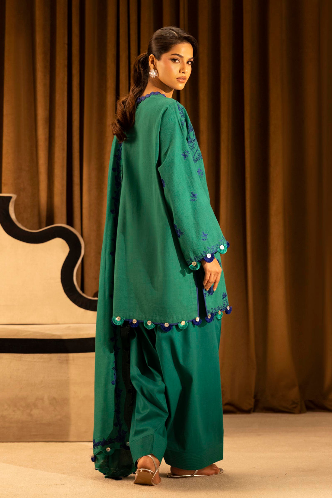 Sana Safinaz | Muzlin Winter 25 | 010A - House Of Hania