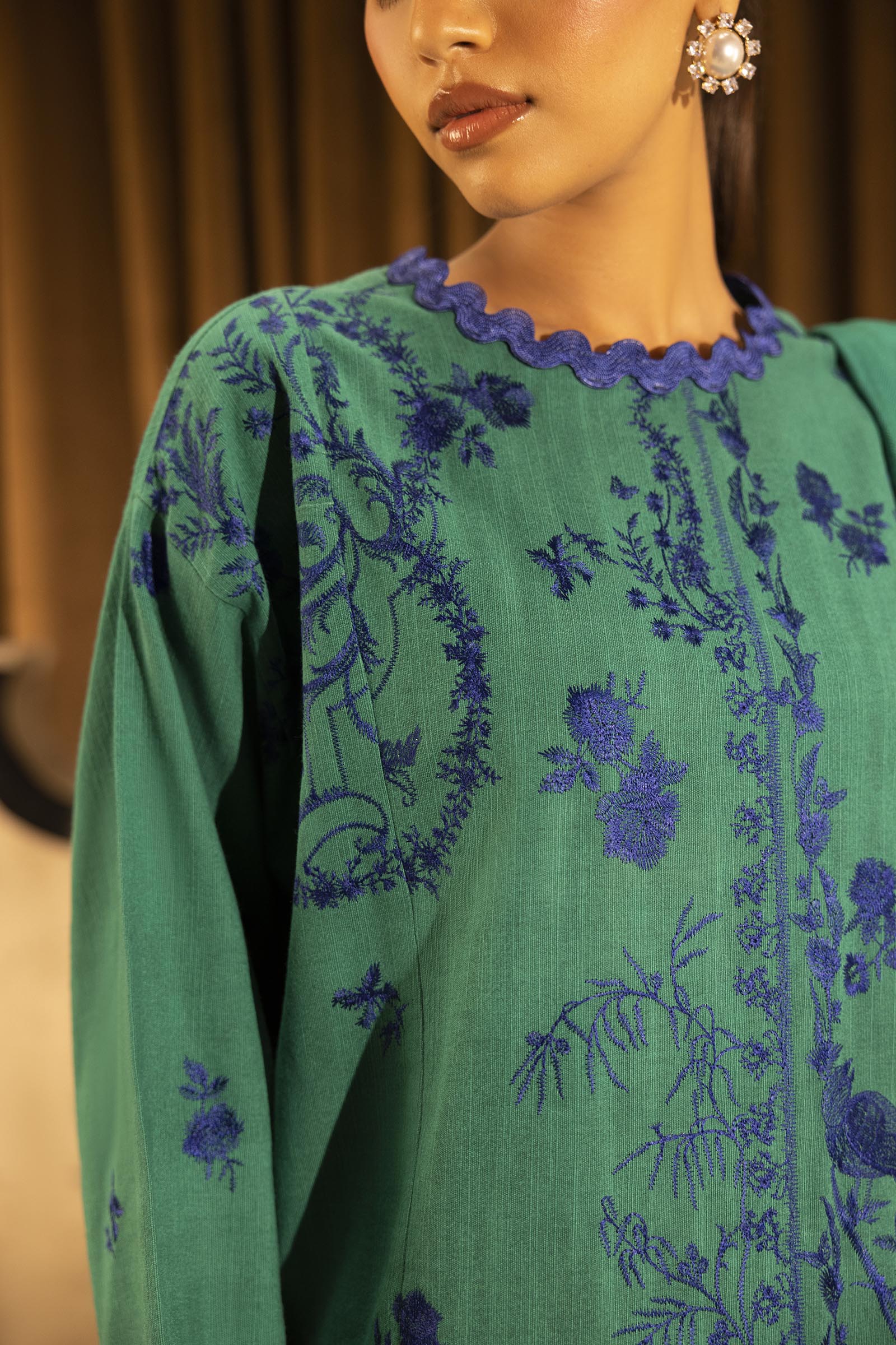 Sana Safinaz | Muzlin Winter 25 | 010A - House Of Hania