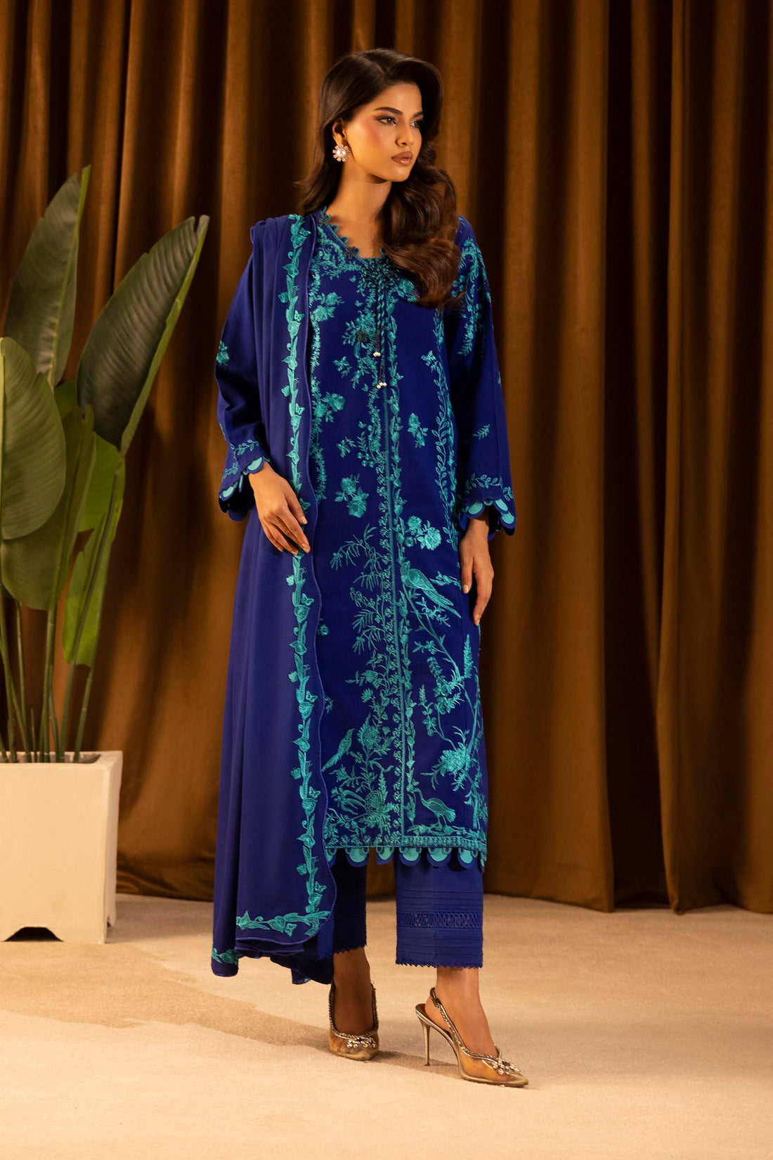 Sana Safinaz | Muzlin Winter 25 | 010B - House Of Hania