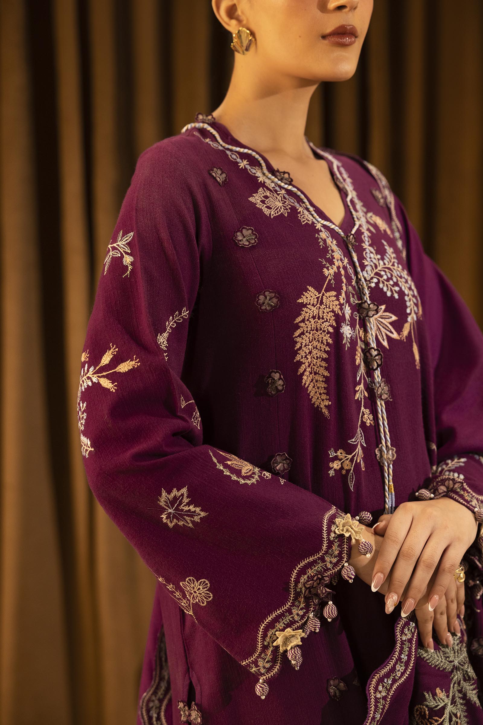 Sana Safinaz | Muzlin Winter 25 | 011B - House Of Hania