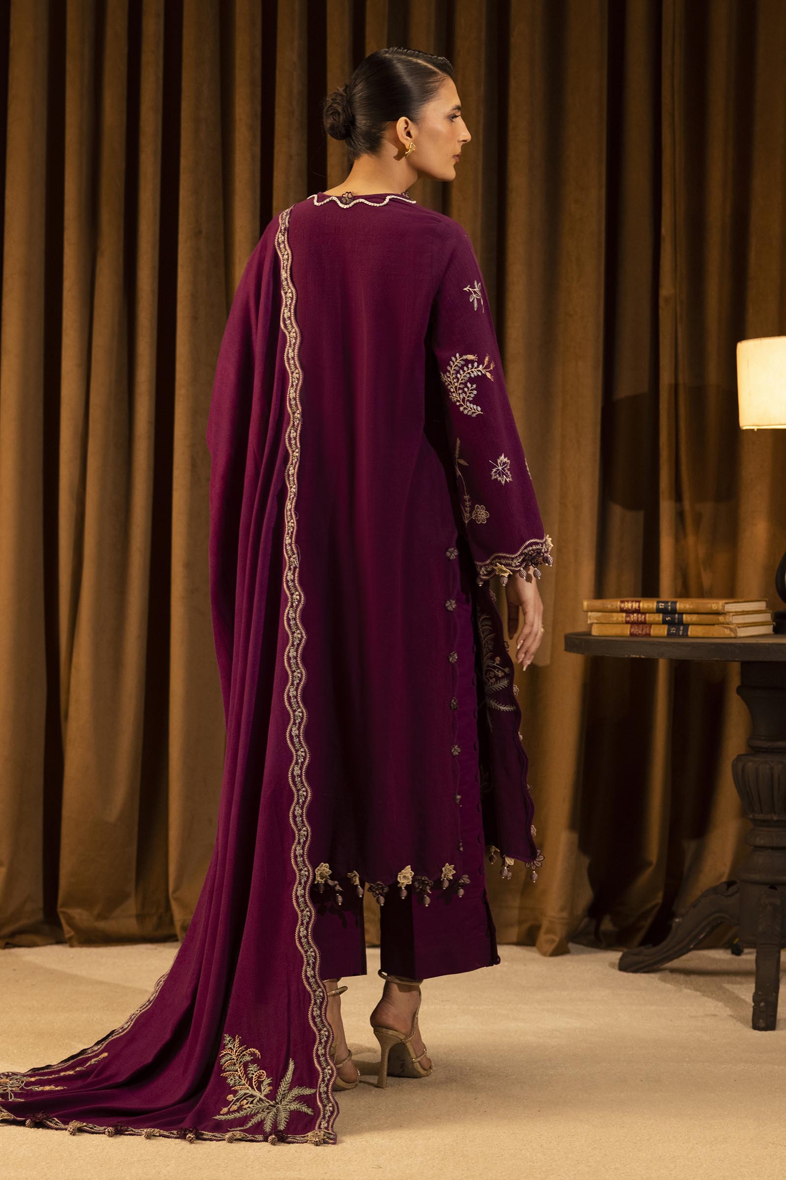Sana Safinaz | Muzlin Winter 25 | 011B - House Of Hania