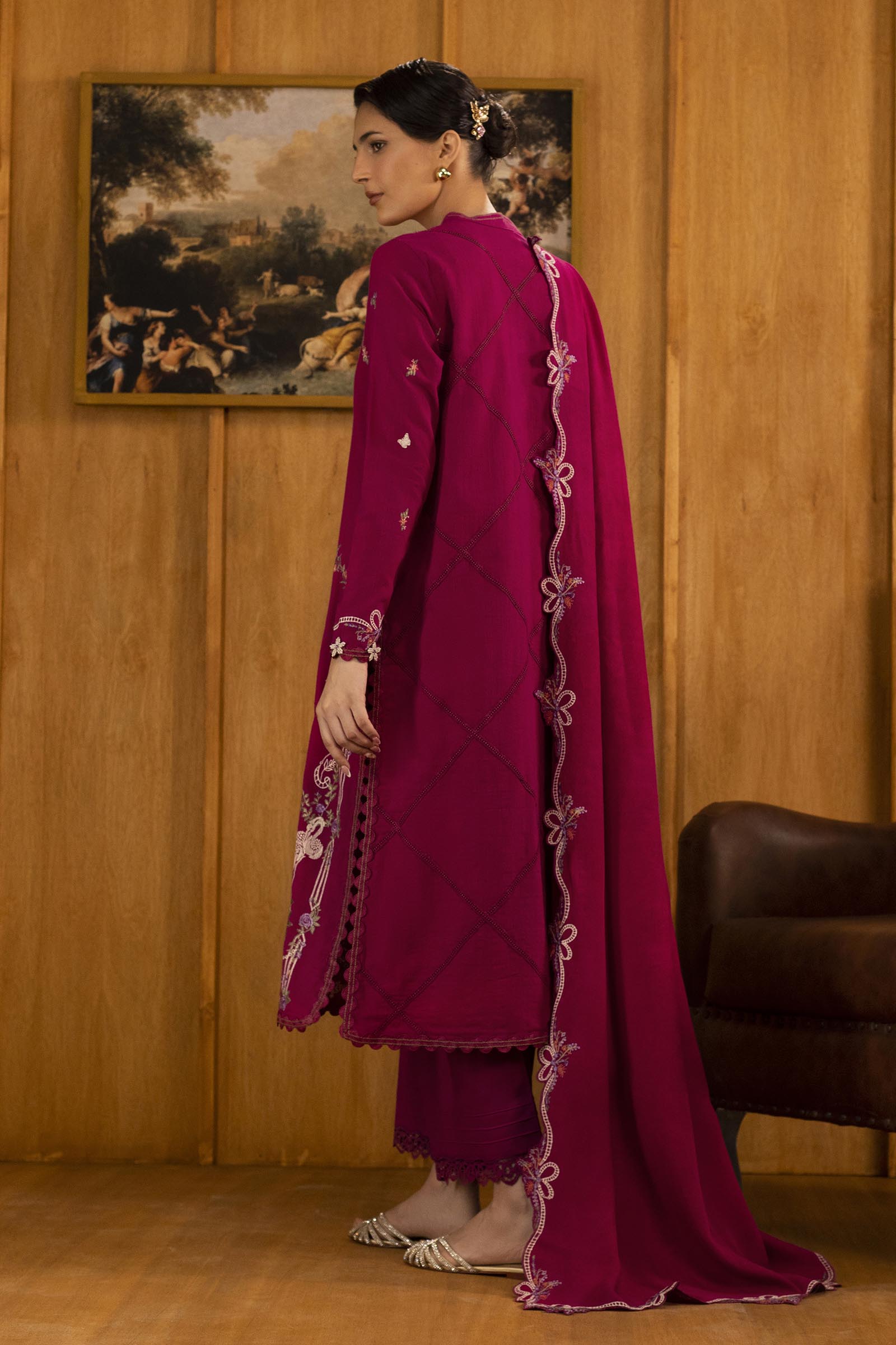 Sana Safinaz | Muzlin Winter 25 | 012A - House Of Hania