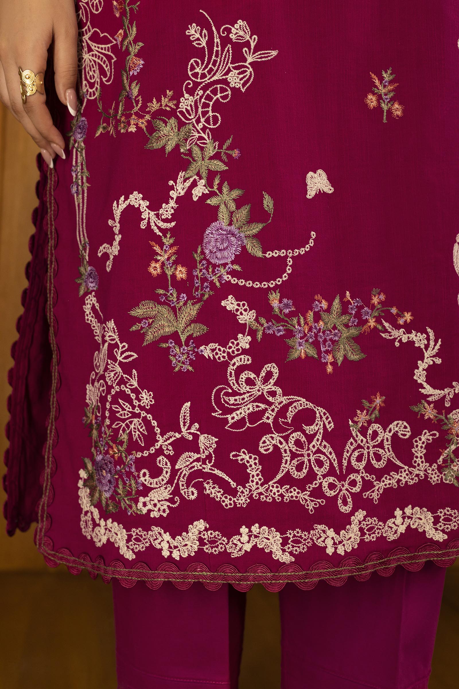 Sana Safinaz | Muzlin Winter 25 | 012A - House Of Hania