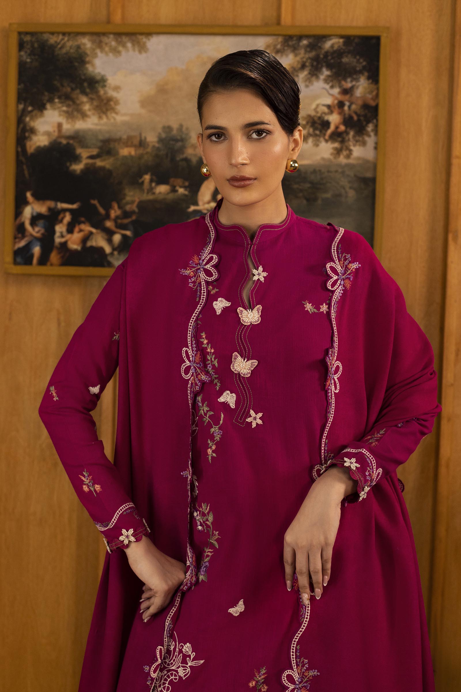 Sana Safinaz | Muzlin Winter 25 | 012A - House Of Hania