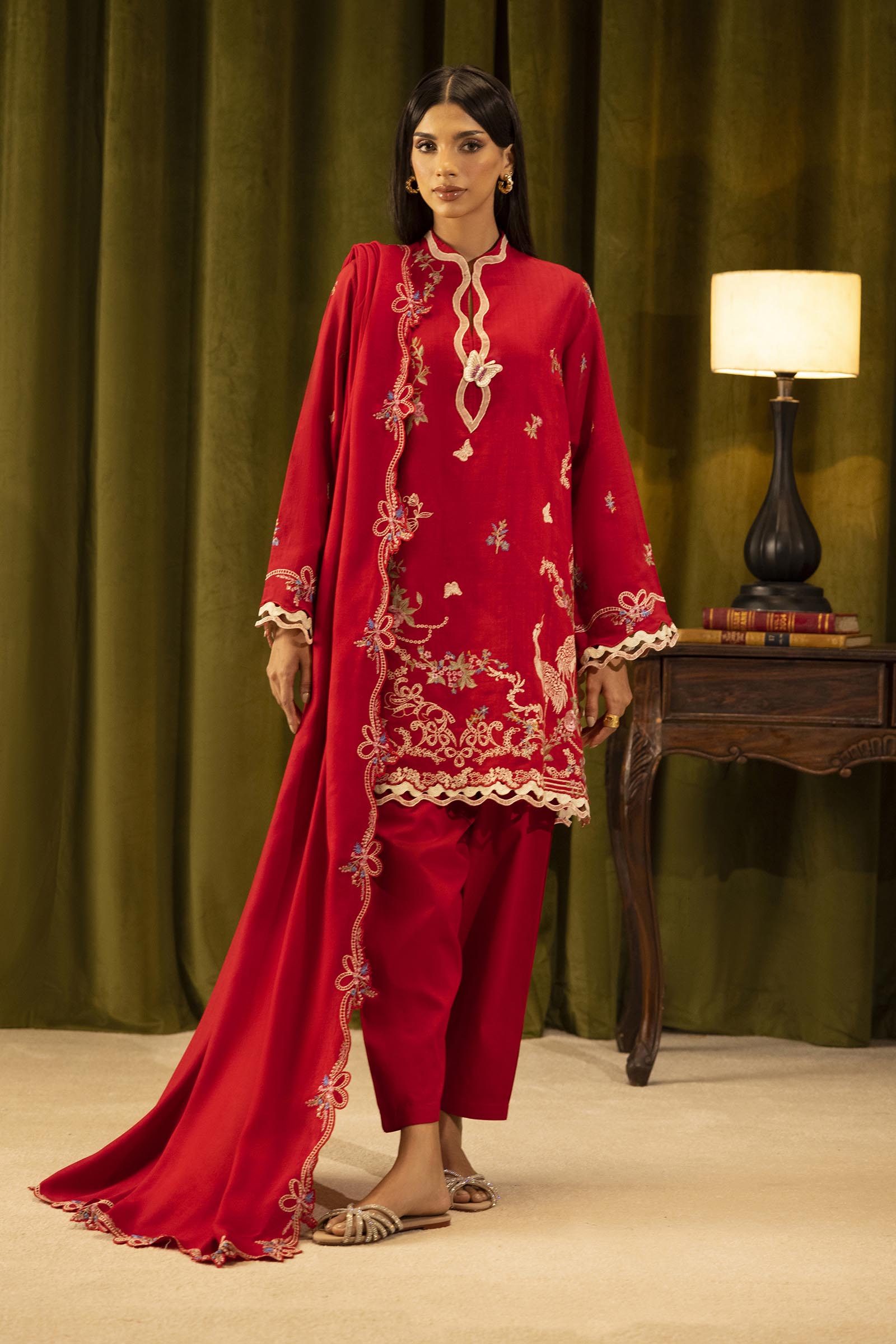 Sana Safinaz | Muzlin Winter 25 | 012B - House Of Hania