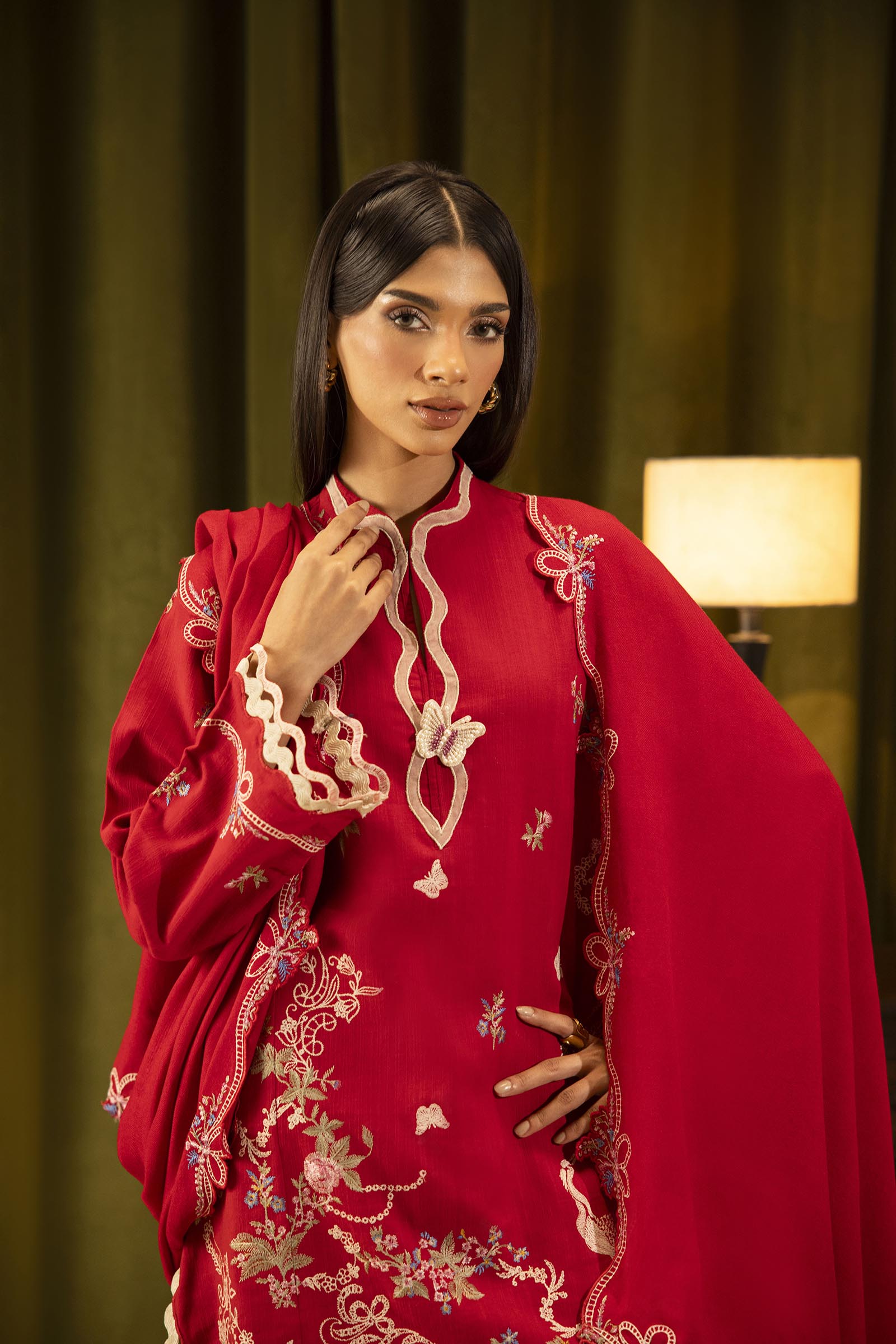 Sana Safinaz | Muzlin Winter 25 | 012B - House Of Hania