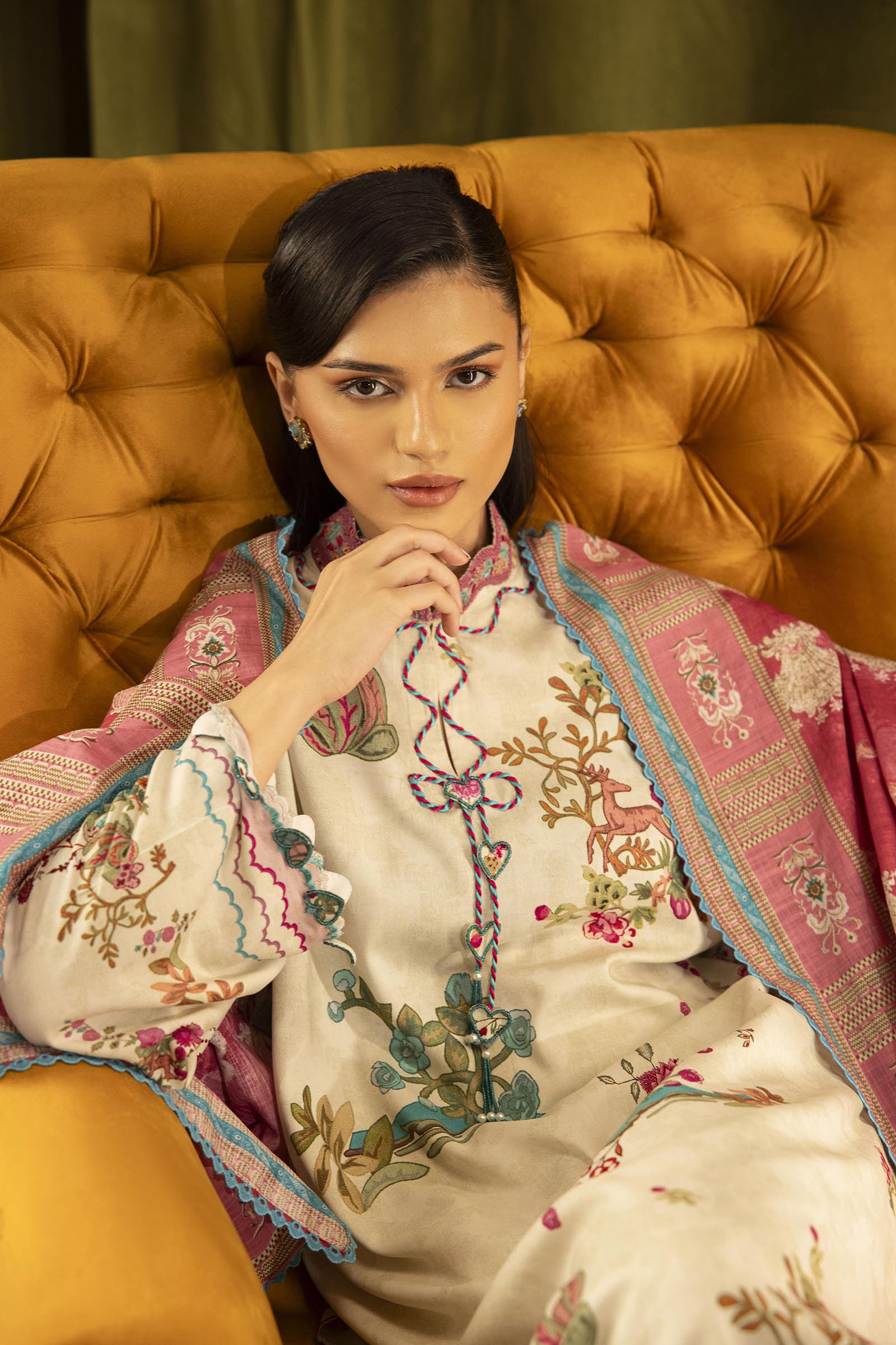 Sana Safinaz | Muzlin Winter 25 | 014A - House Of Hania