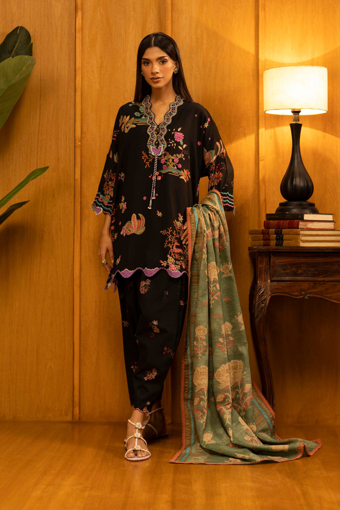 Sana Safinaz | Muzlin Winter 25 | 014B - House Of Hania