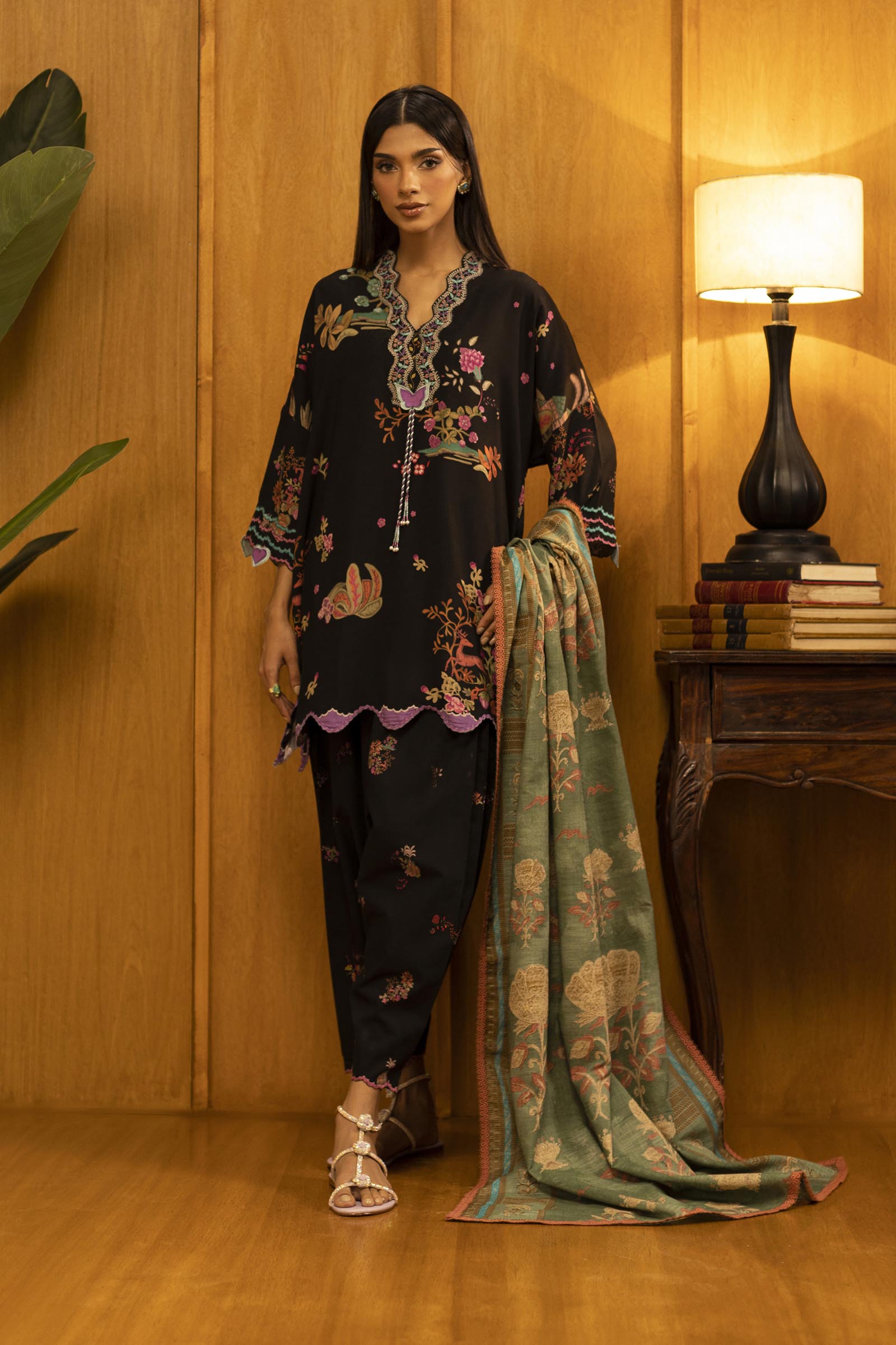 Sana Safinaz | Muzlin Winter 25 | 014B - House Of Hania