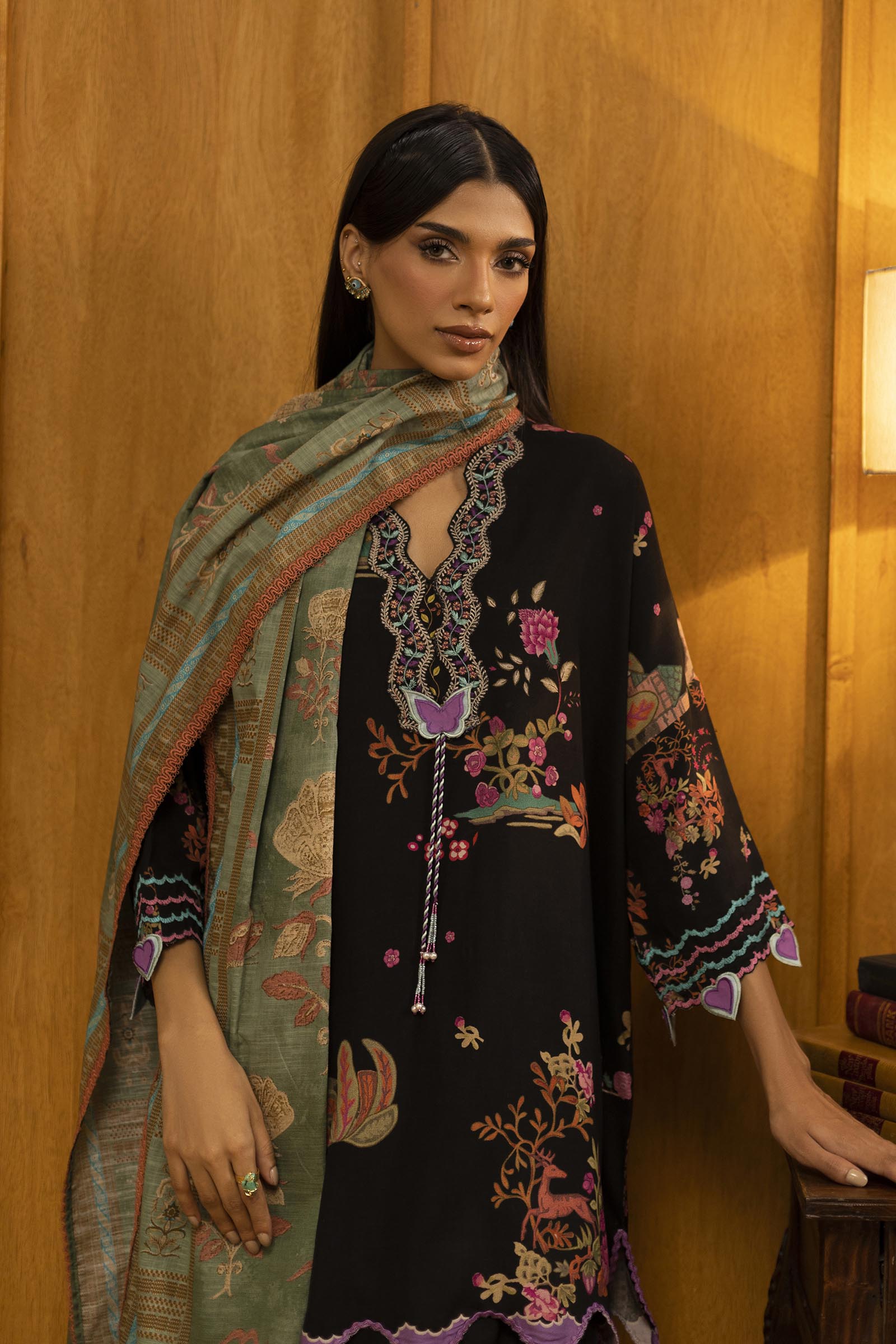 Sana Safinaz | Muzlin Winter 25 | 014B - House Of Hania
