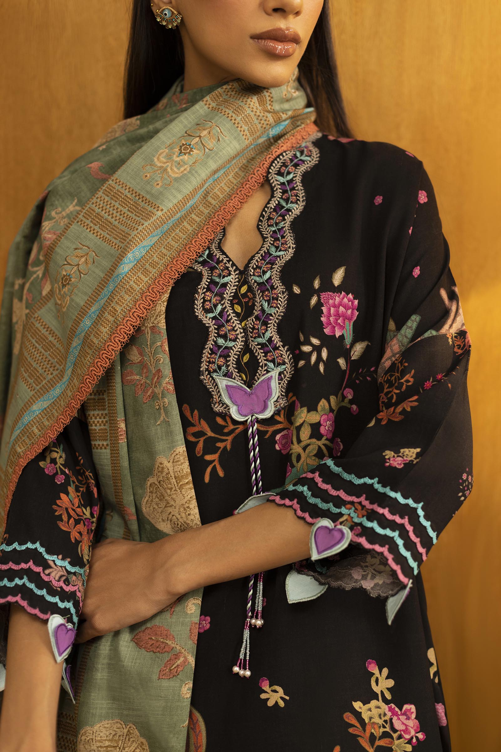 Sana Safinaz | Muzlin Winter 25 | 014B - House Of Hania