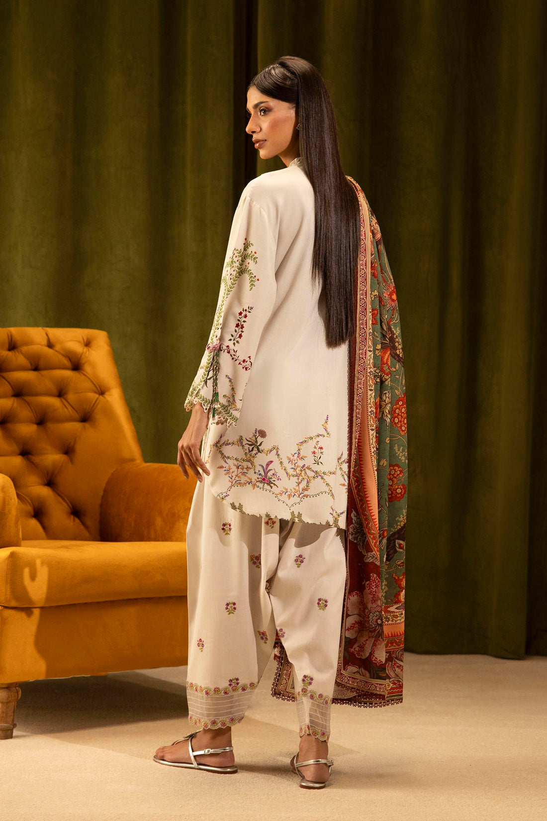 Sana Safinaz | Muzlin Winter 25 | 015A - House Of Hania