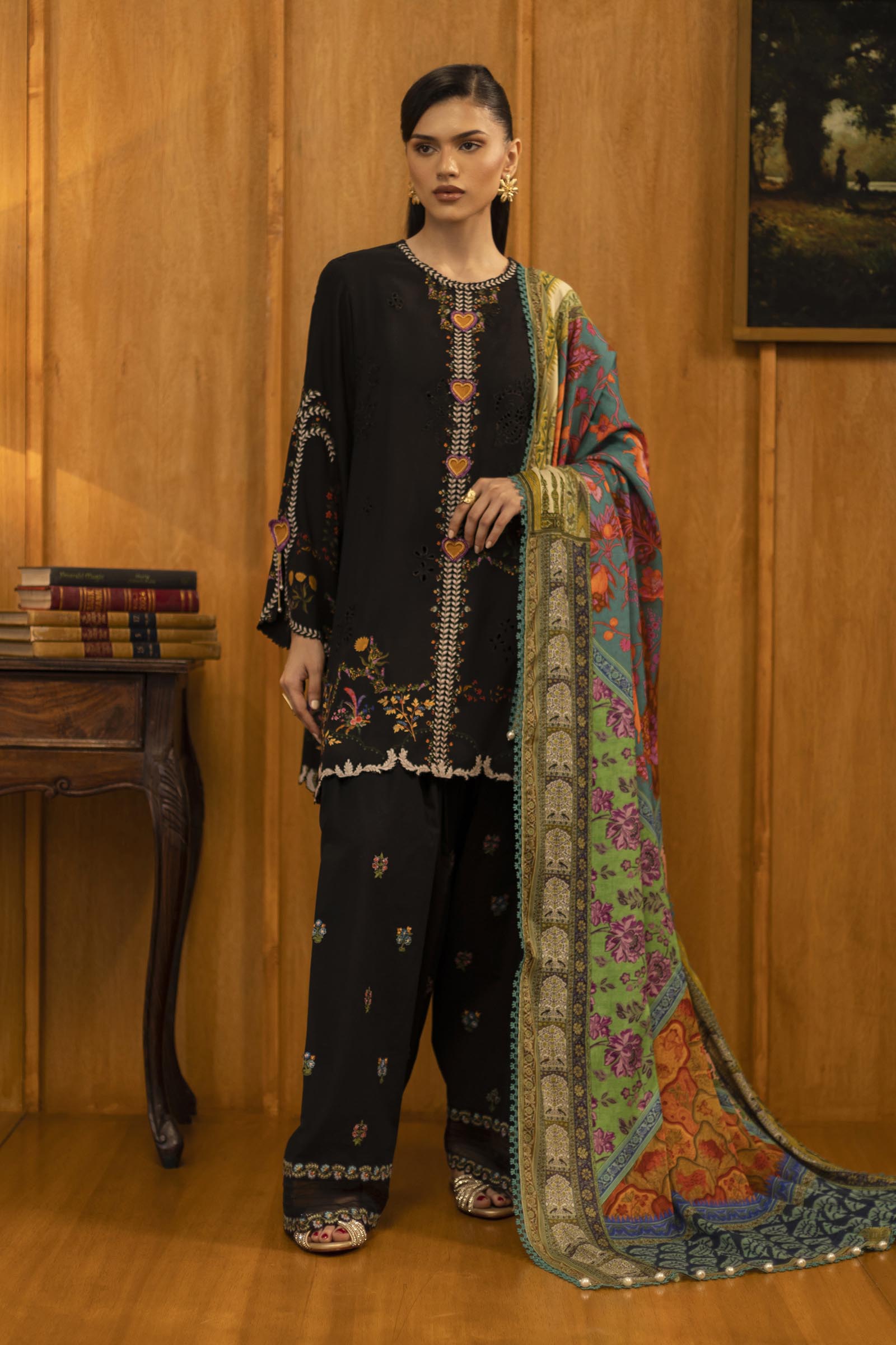 Sana Safinaz | Muzlin Winter 25 | 015B - House Of Hania