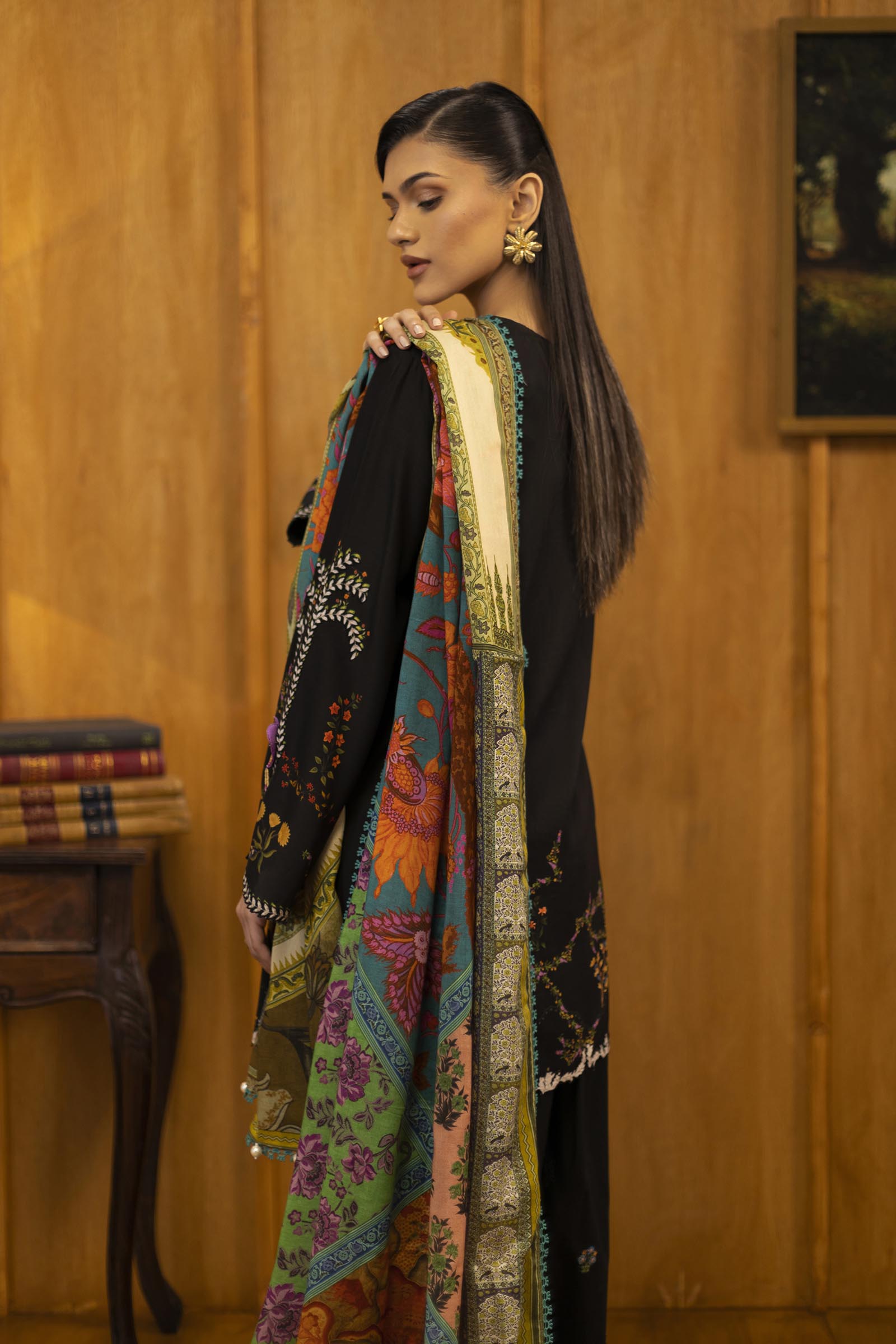 Sana Safinaz | Muzlin Winter 25 | 015B - House Of Hania