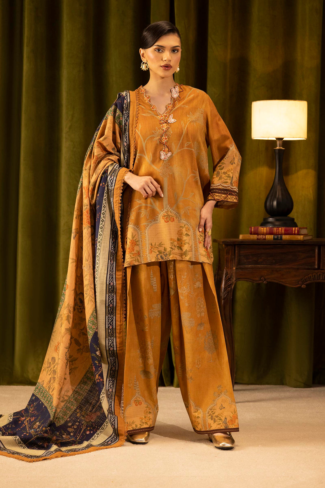 Sana Safinaz | Muzlin Winter 25 | 016B - House Of Hania