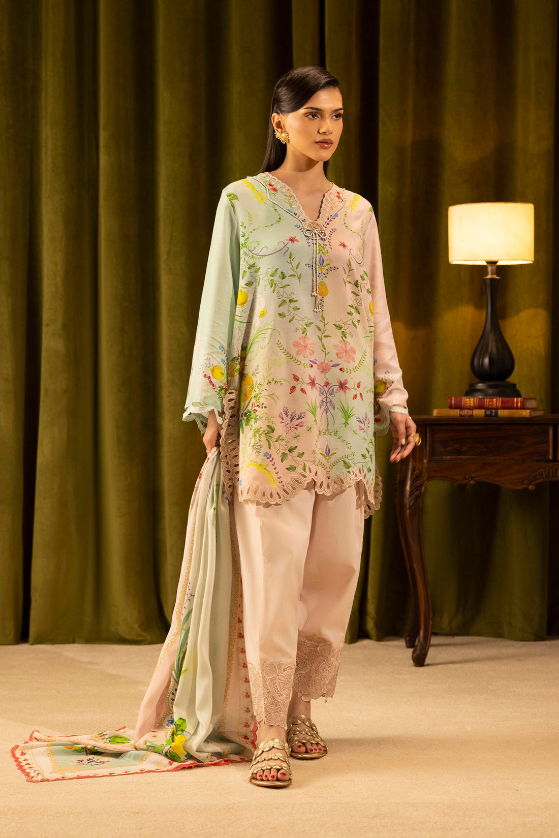 Sana Safinaz | Muzlin Winter 25 | 017A - House Of Hania