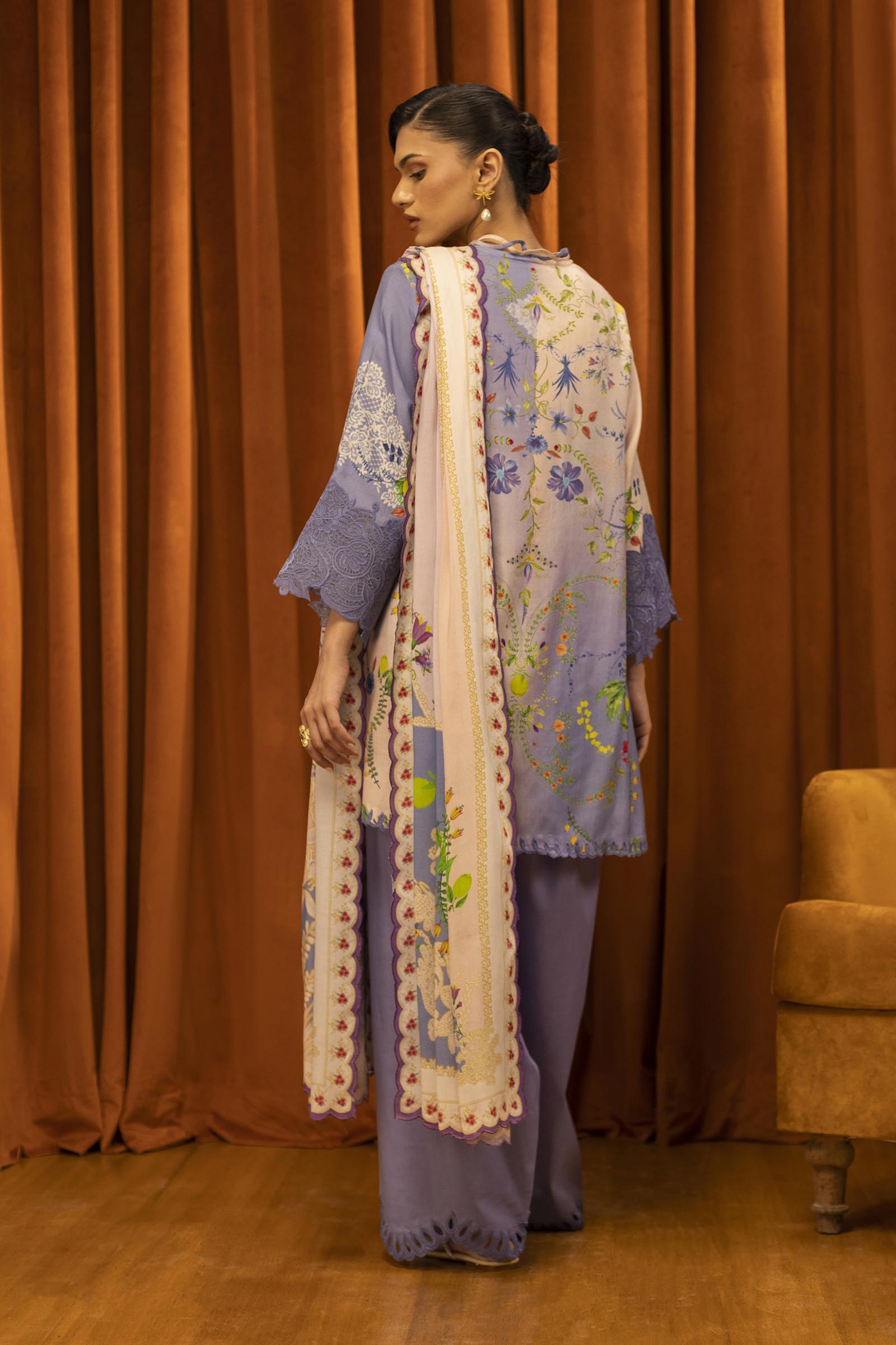 Sana Safinaz | Muzlin Winter 25 | 017B - House Of Hania