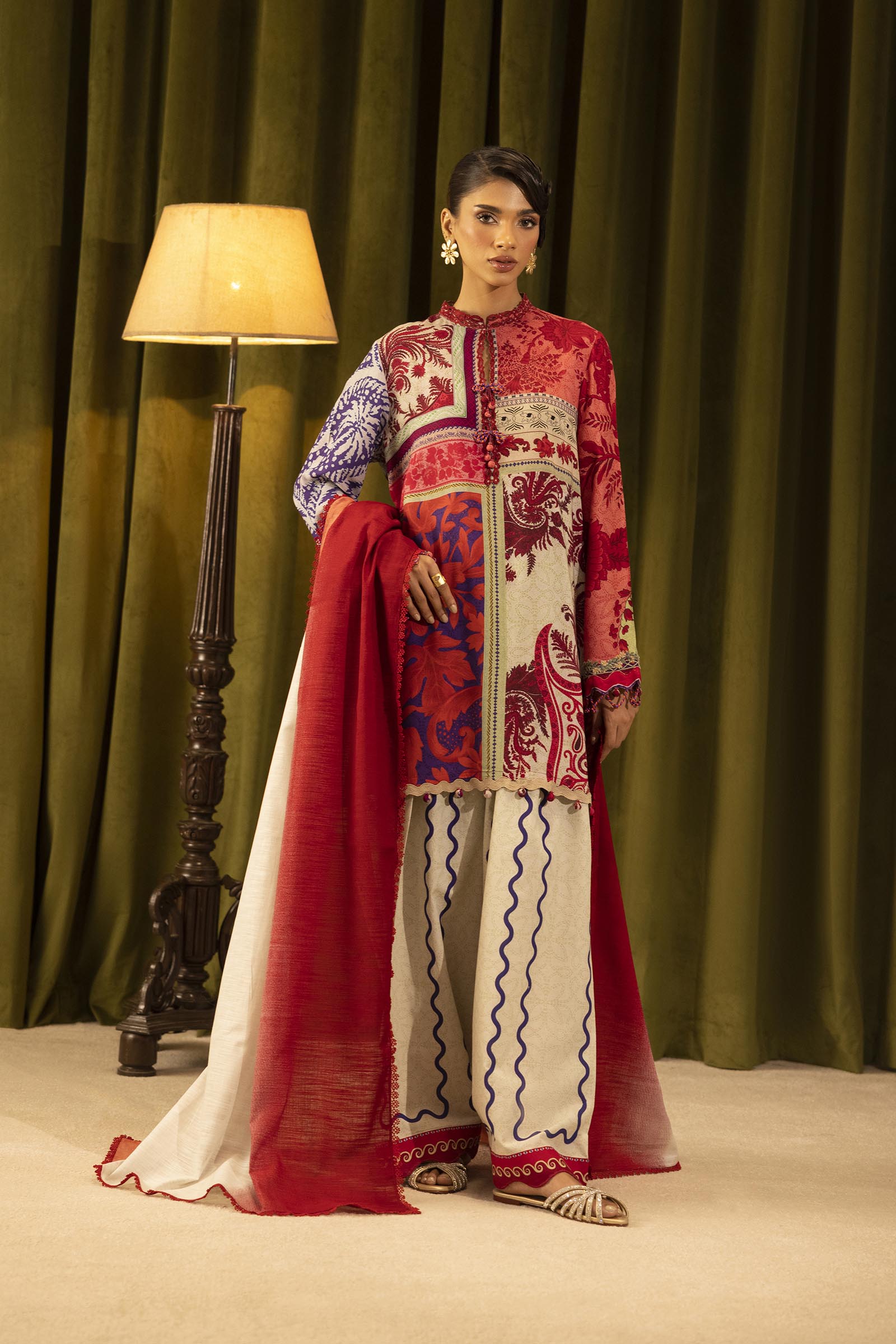 Sana Safinaz | Muzlin Winter 25 | 018A - House Of Hania
