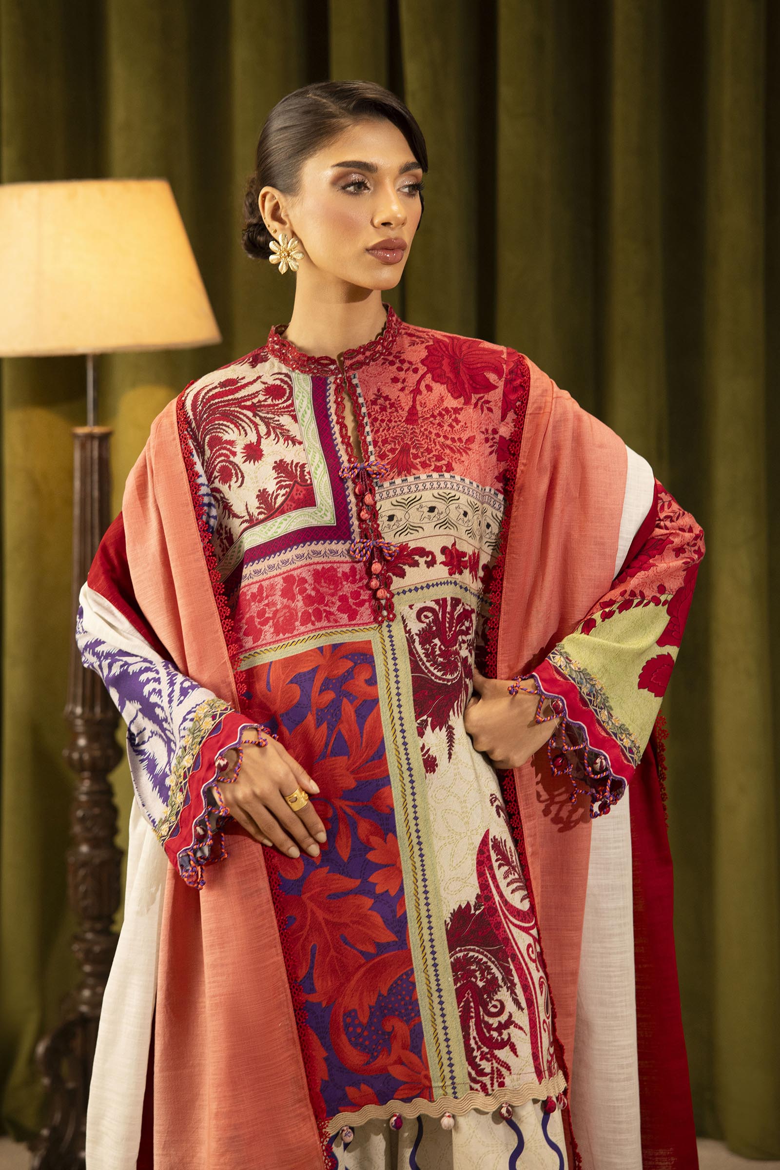 Sana Safinaz | Muzlin Winter 25 | 018A - House Of Hania