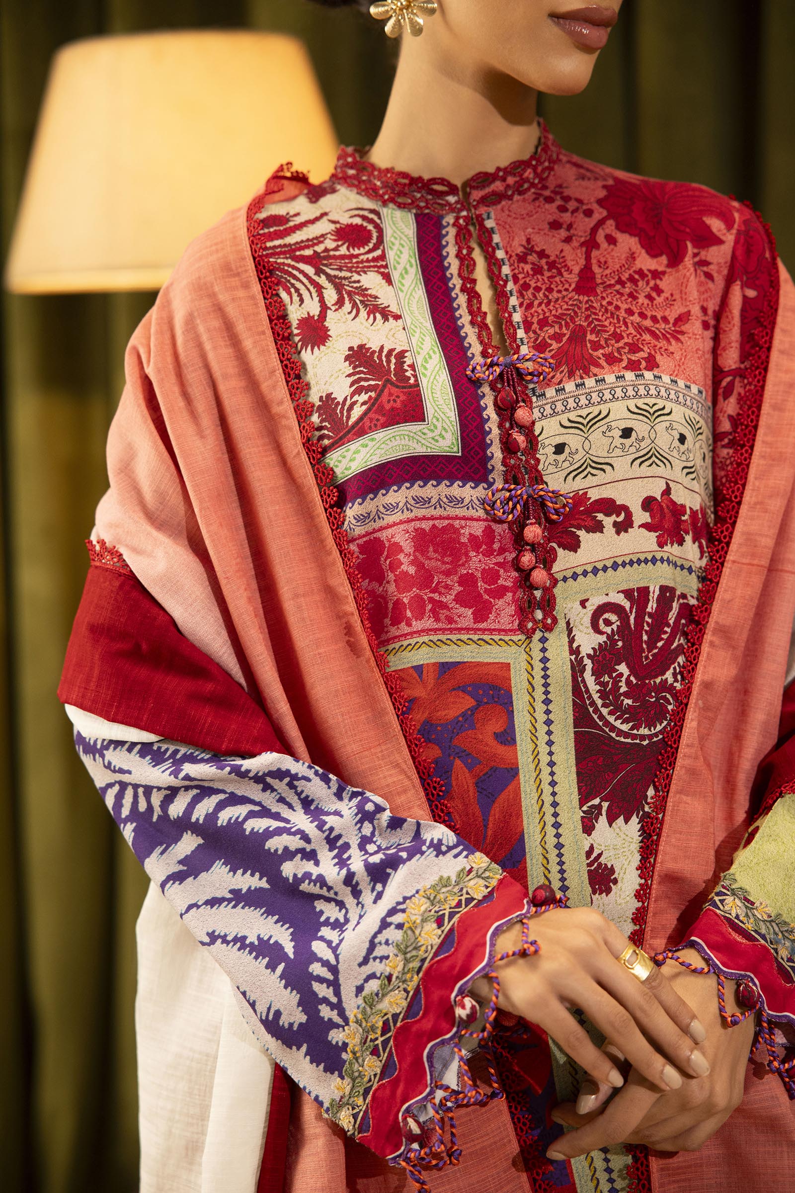 Sana Safinaz | Muzlin Winter 25 | 018A - House Of Hania