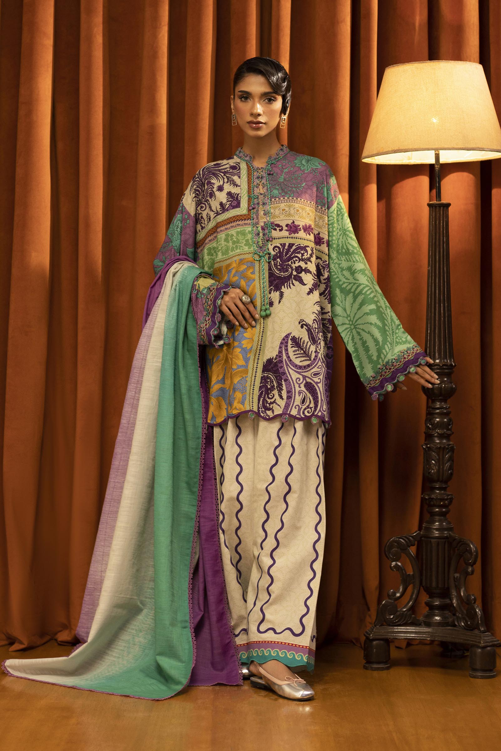 Sana Safinaz | Muzlin Winter 25 | 018B - House Of Hania