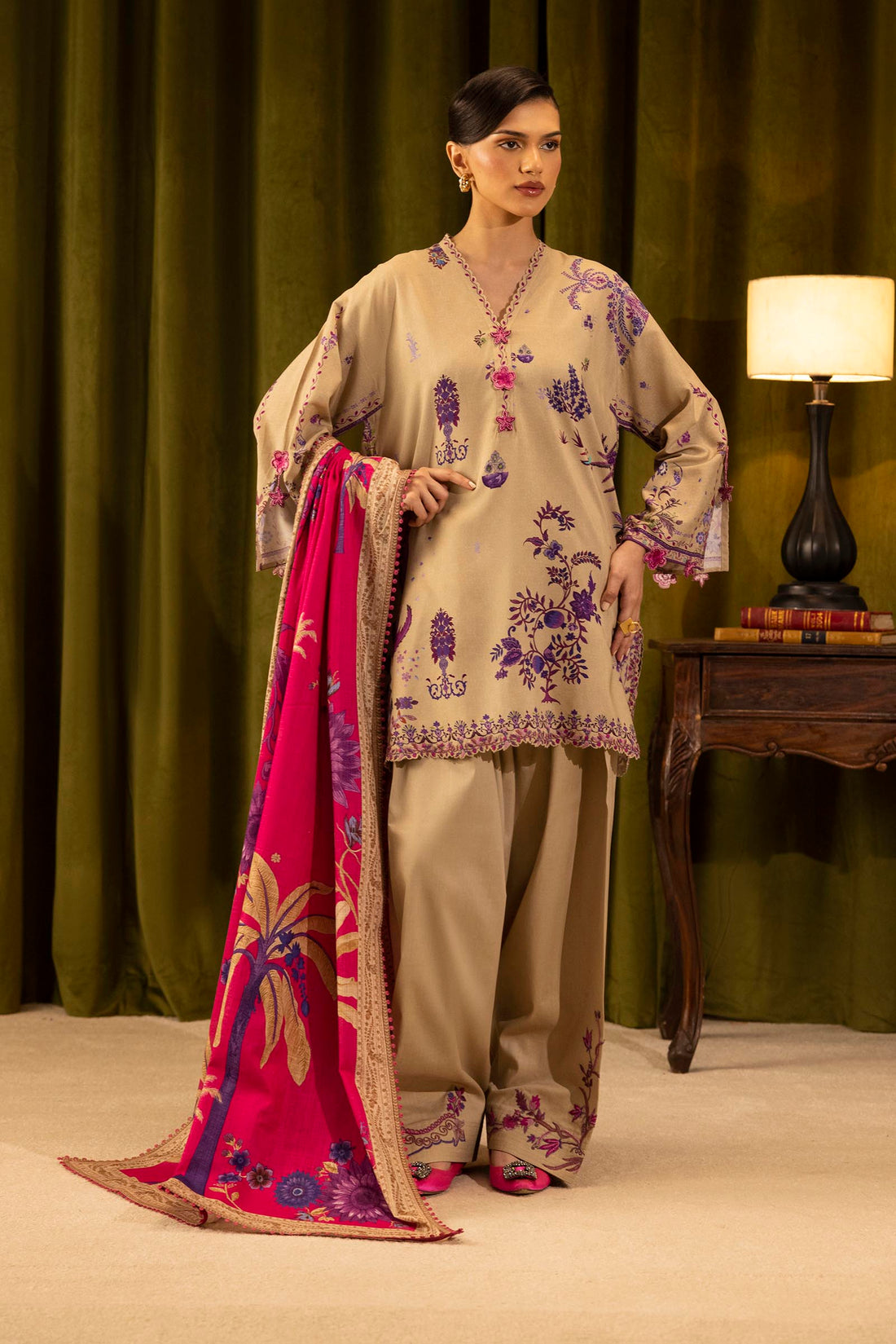 Sana Safinaz | Muzlin Winter 25 | 019A - House Of Hania