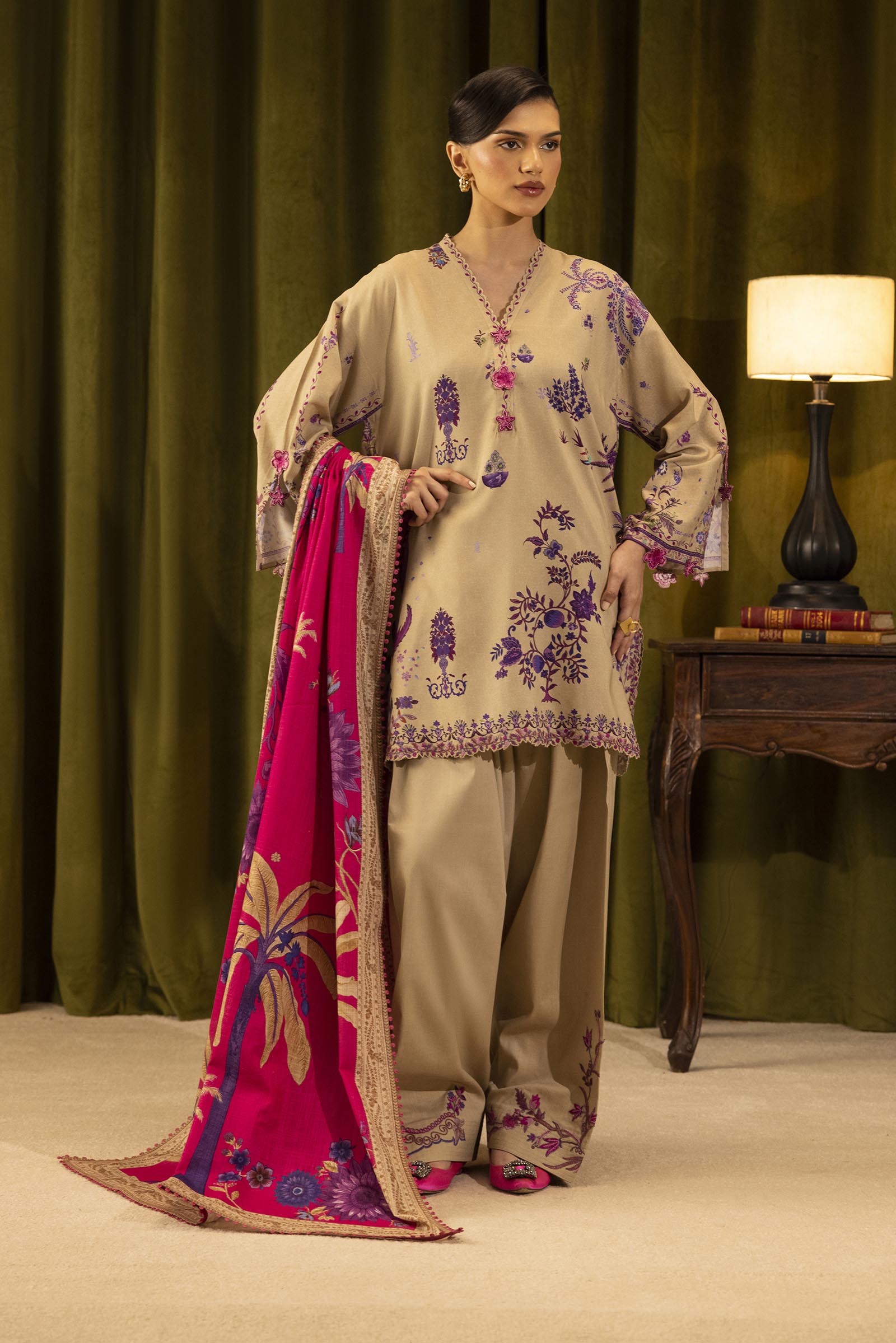 Sana Safinaz | Muzlin Winter 25 | 019A - House Of Hania