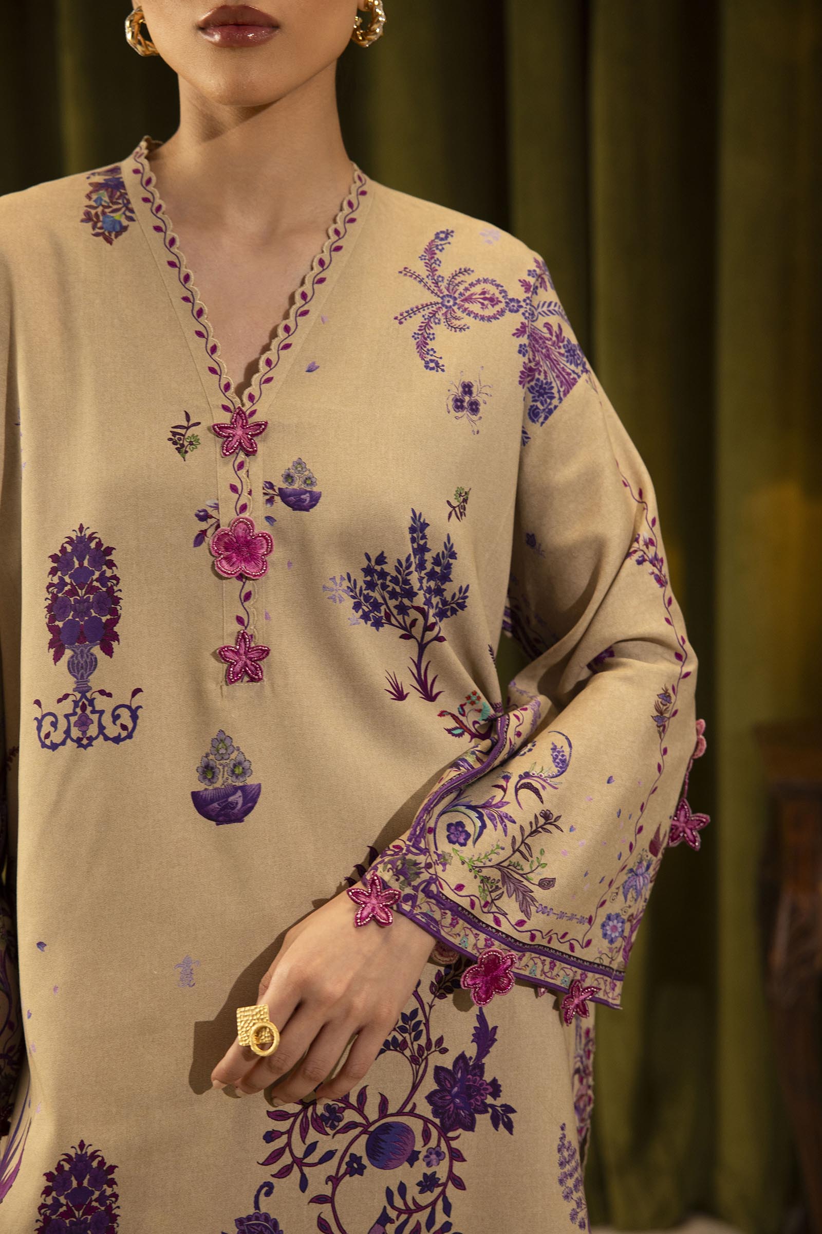 Sana Safinaz | Muzlin Winter 25 | 019A - House Of Hania