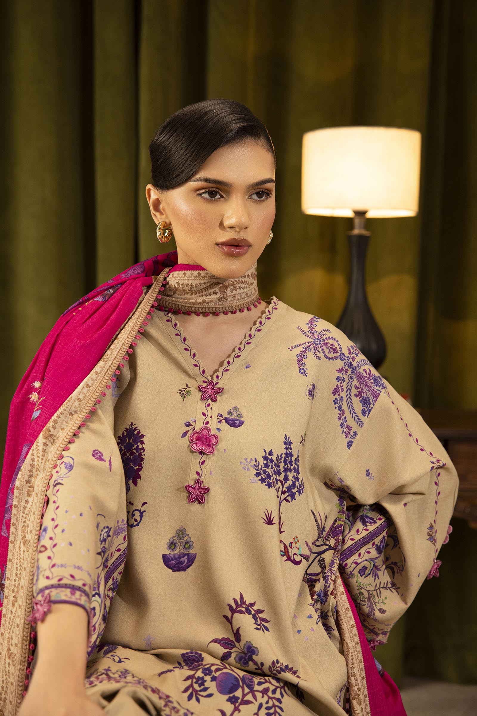 Sana Safinaz | Muzlin Winter 25 | 019A - House Of Hania