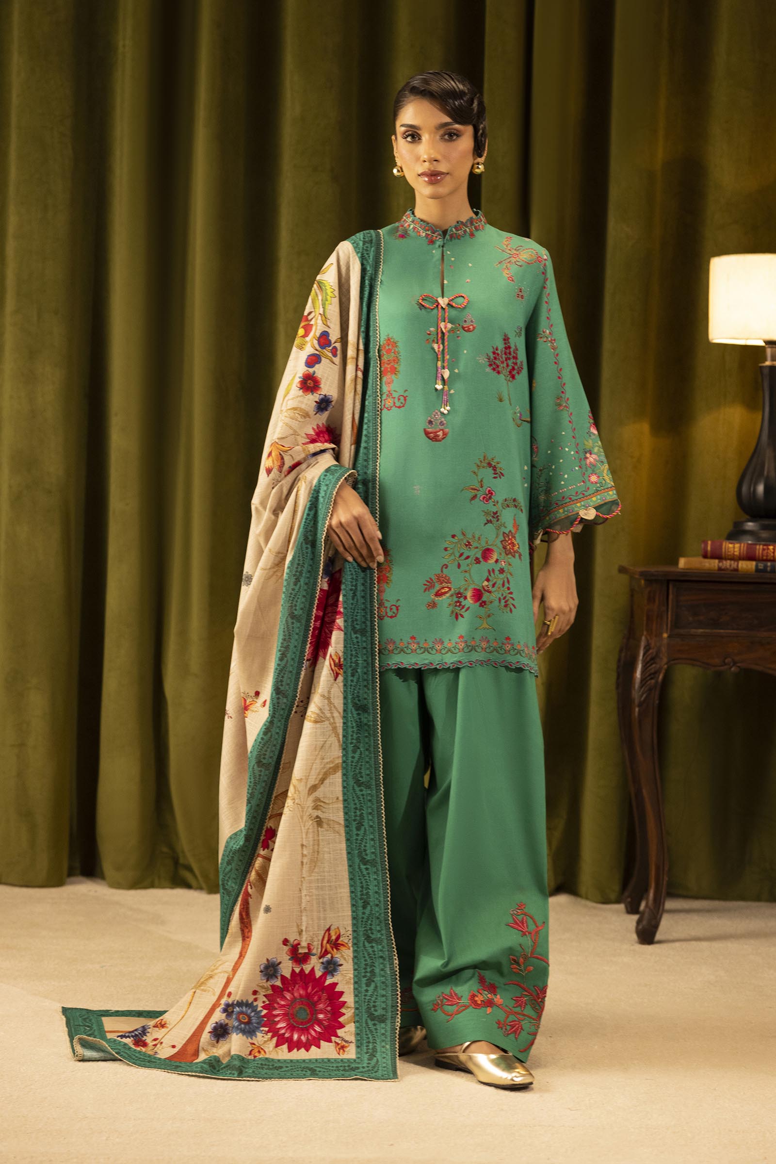 Sana Safinaz | Muzlin Winter 25 | 019B - House Of Hania