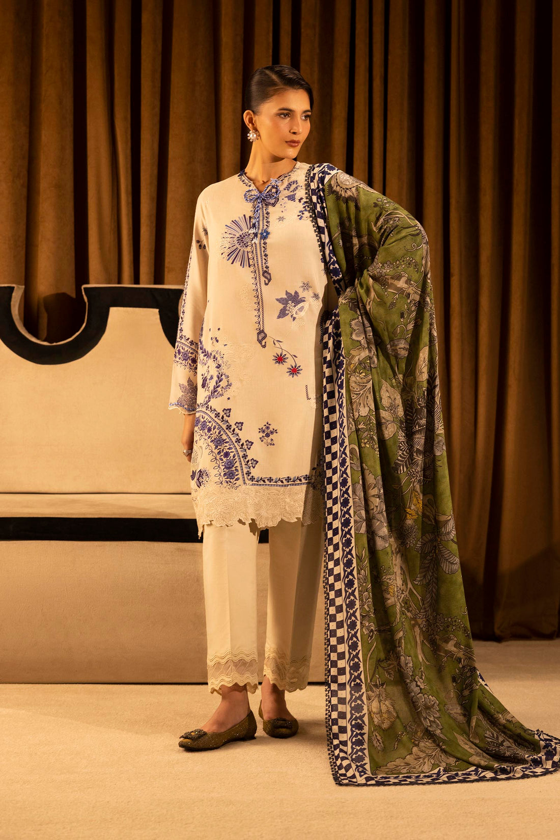 Sana Safinaz | Muzlin Winter 25 | 020B - House Of Hania