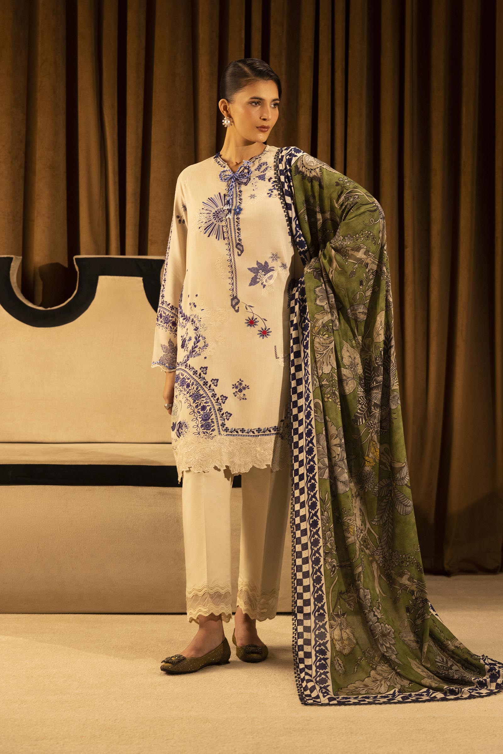 Sana Safinaz | Muzlin Winter 25 | 020B - House Of Hania