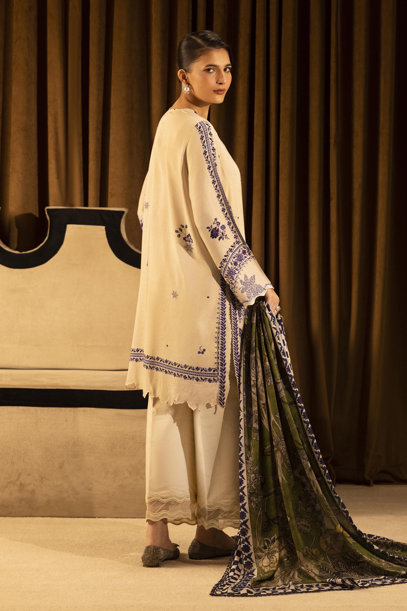 Sana Safinaz | Muzlin Winter 25 | 020B - House Of Hania