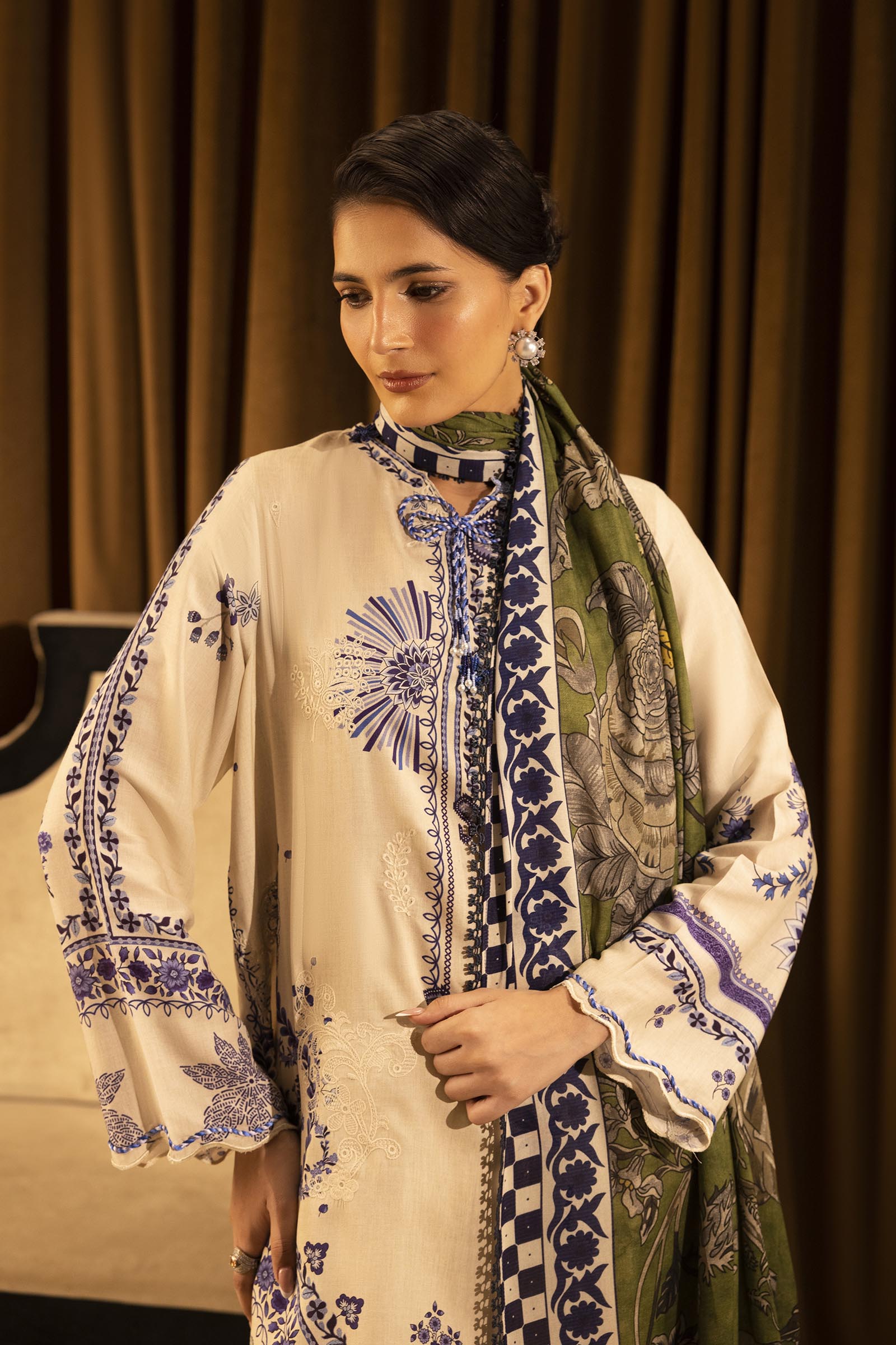 Sana Safinaz | Muzlin Winter 25 | 020B - House Of Hania