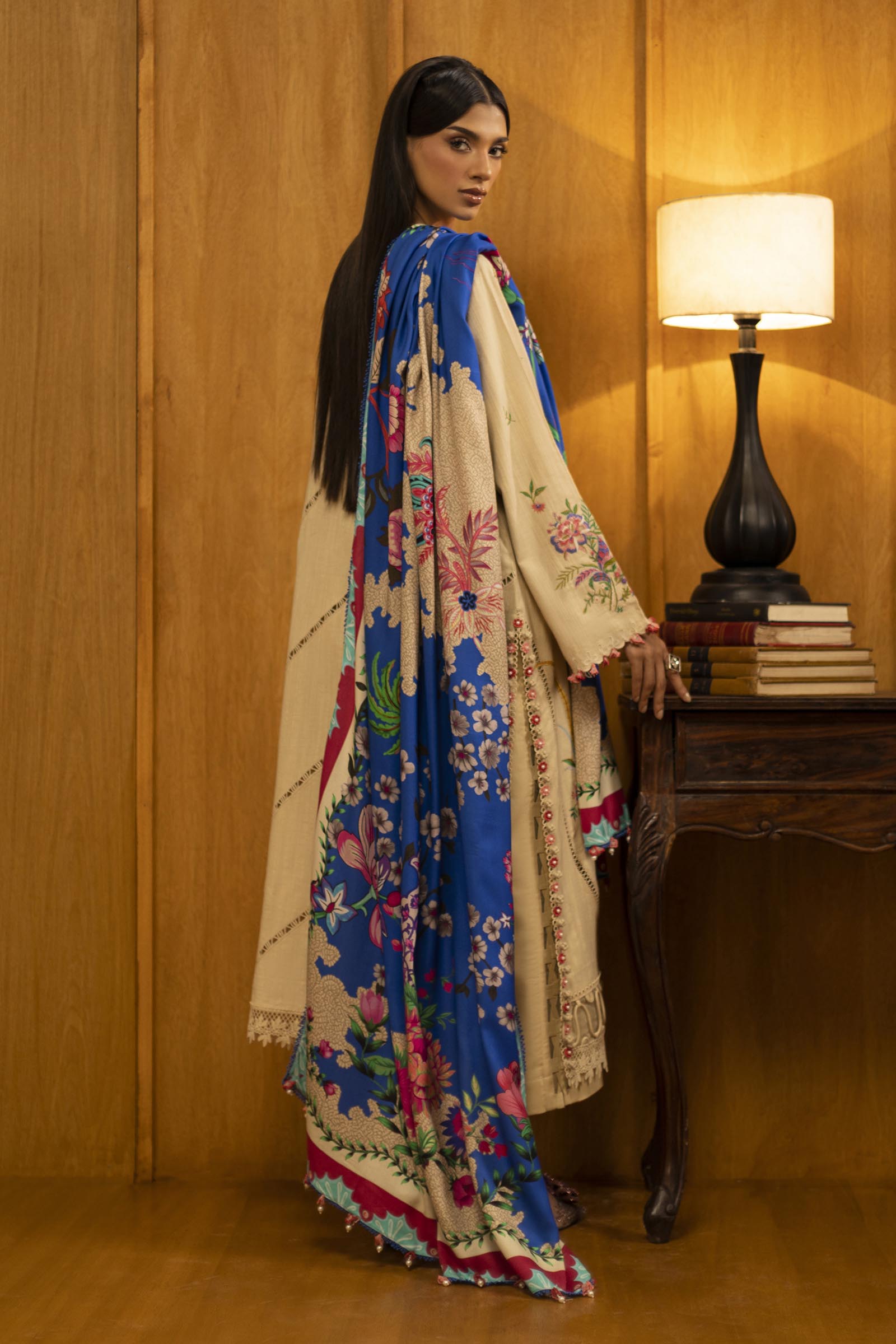 Sana Safinaz | Muzlin Winter 25 | M253-001A - House Of Hania