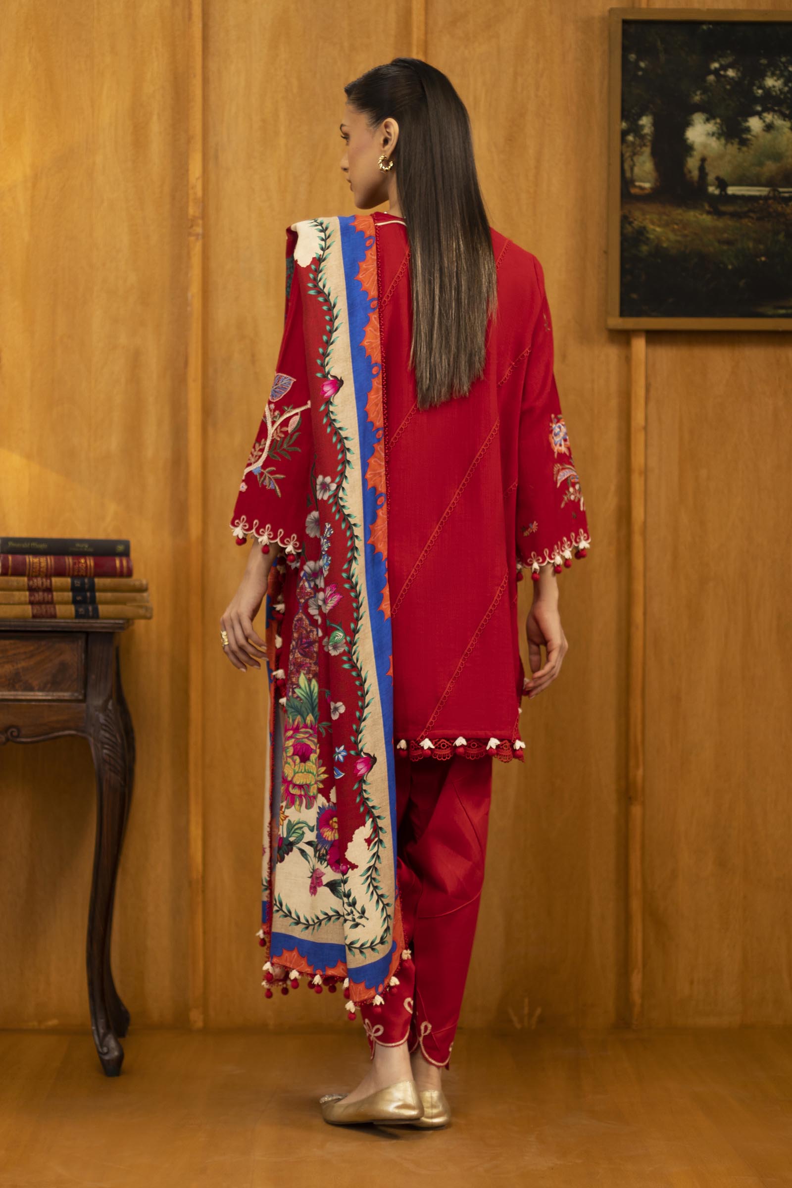 Sana Safinaz | Muzlin Winter 25 | M253-001B - House Of Hania