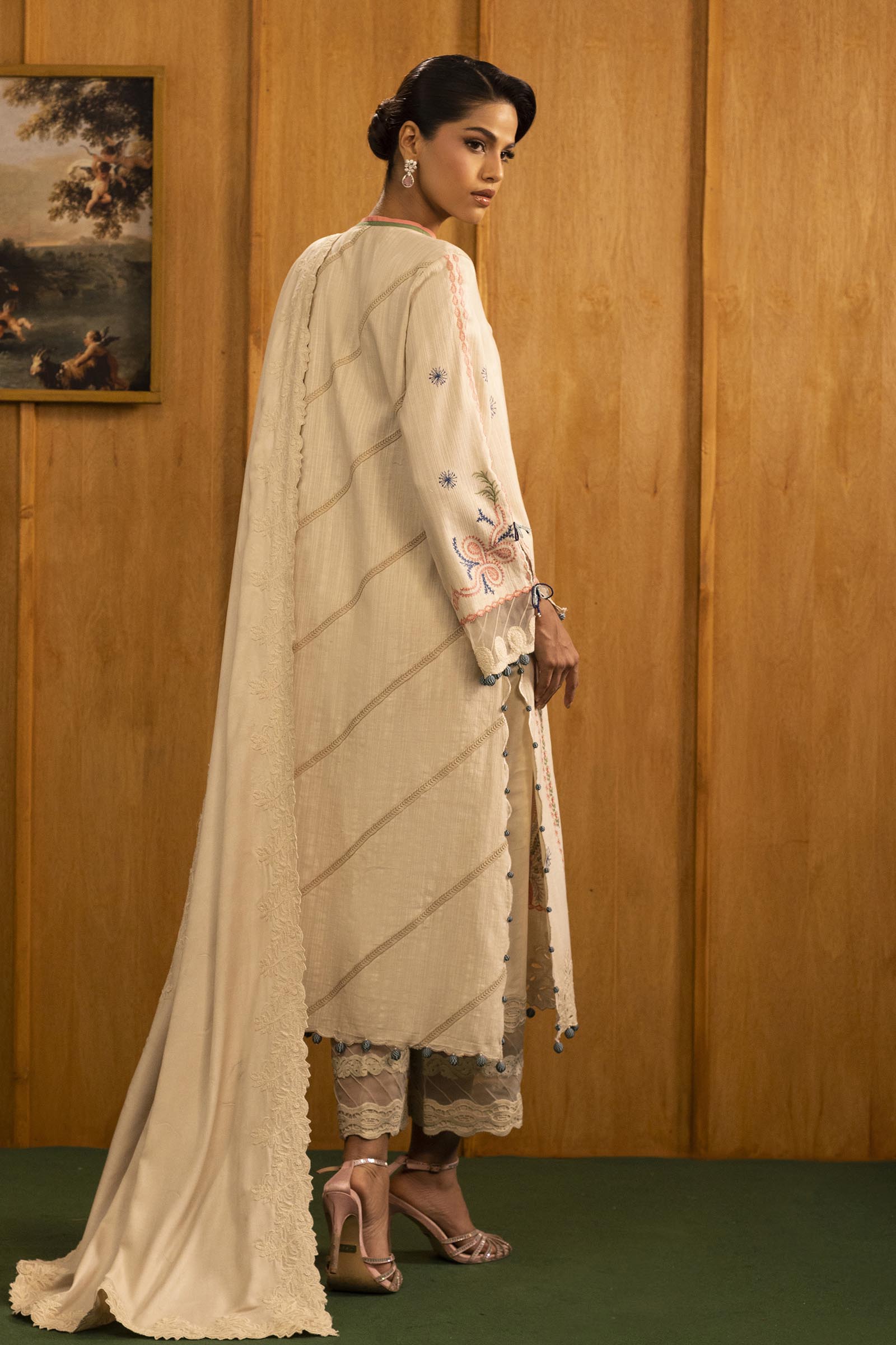 Sana Safinaz | Muzlin Winter 25 | M253-003B - House Of Hania