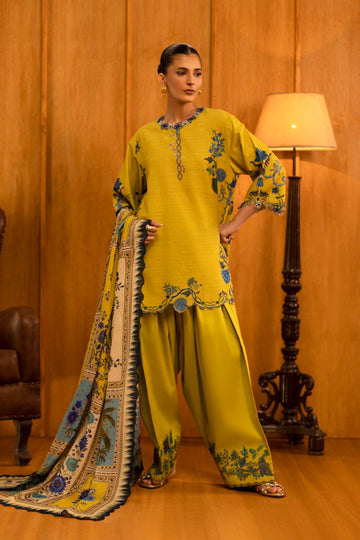 Sana Safinaz | Muzlin Winter 25 | M253-004A - House Of Hania