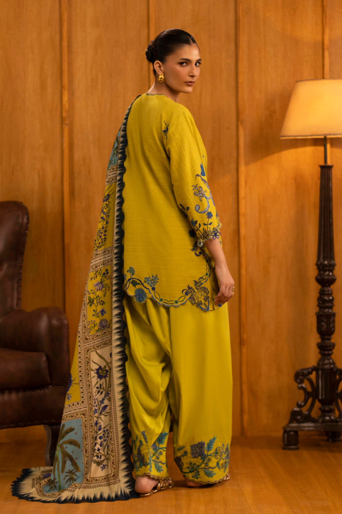 Sana Safinaz | Muzlin Winter 25 | M253-004A - House Of Hania